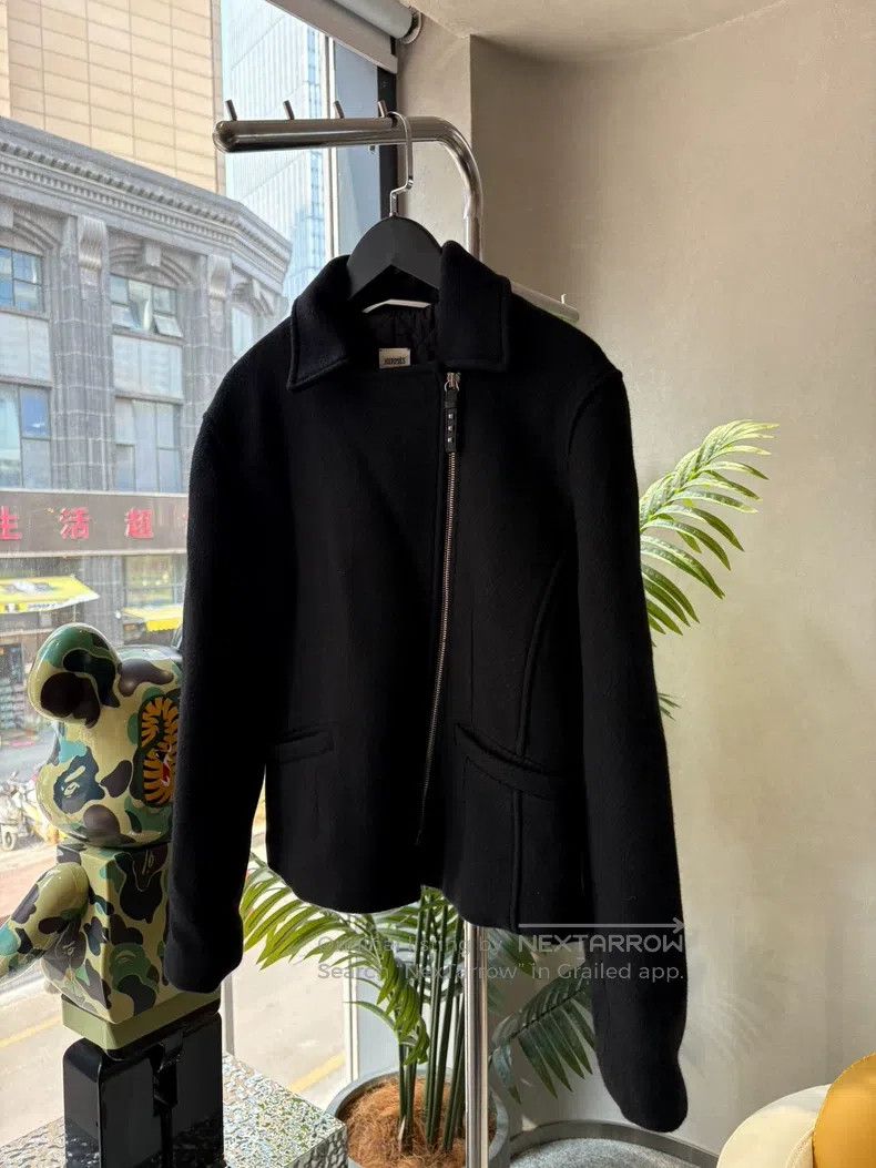 Hermes Hermes Black irregular zipper jacket Size XS / US 0-2 / IT 36-38 - 2 Thumbnail