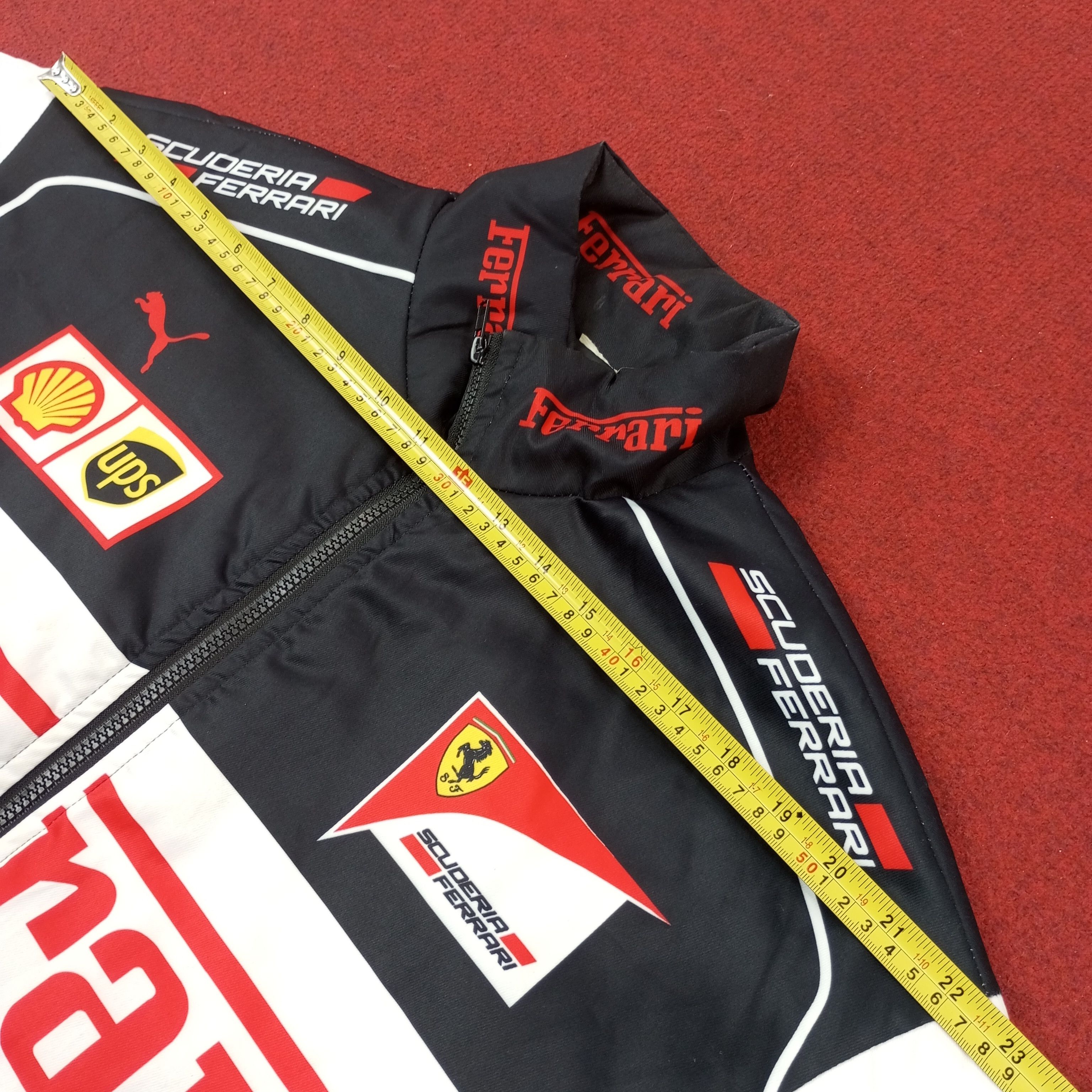 Vintage Ferrari Racing Motorsport Jacket c229n20 Size US L / EU 52-54 / 3 - 8 Thumbnail