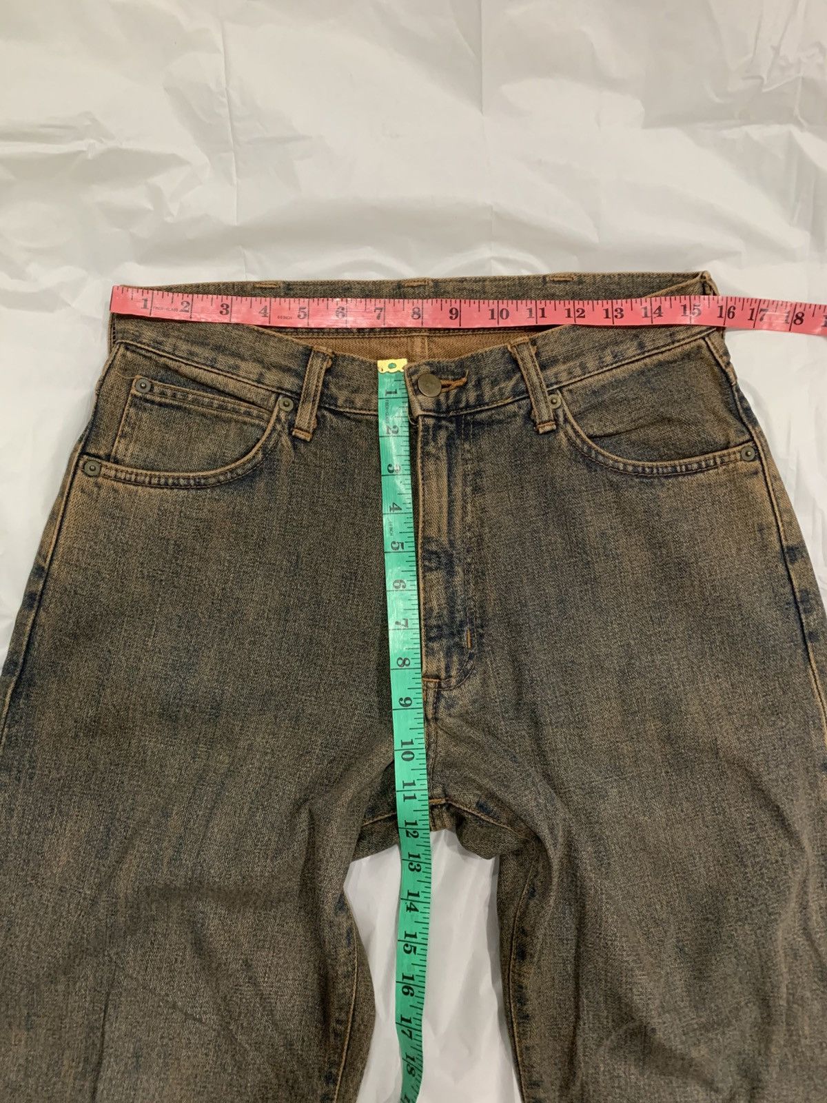 Wrangler Vintage Wrangler Mudwash Jeans Pants Size US 30 / EU 46 - 4 Thumbnail