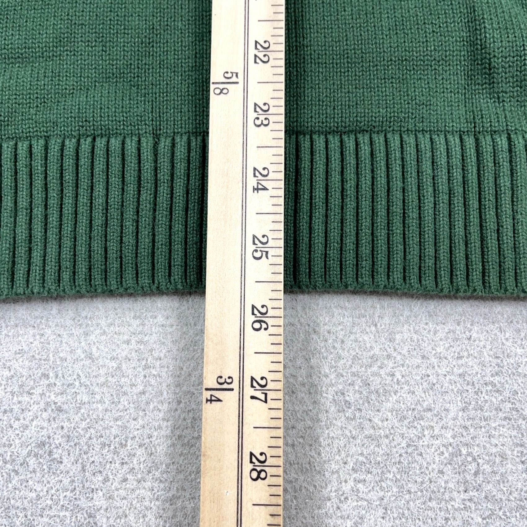 Tommy Hilfiger Tommy Hilfiger Sweater Mens S Green Men Heavy Knit Crewneck Grandpa Crest Golf Size US S / EU 44-46 / 1 - 6 Thumbnail