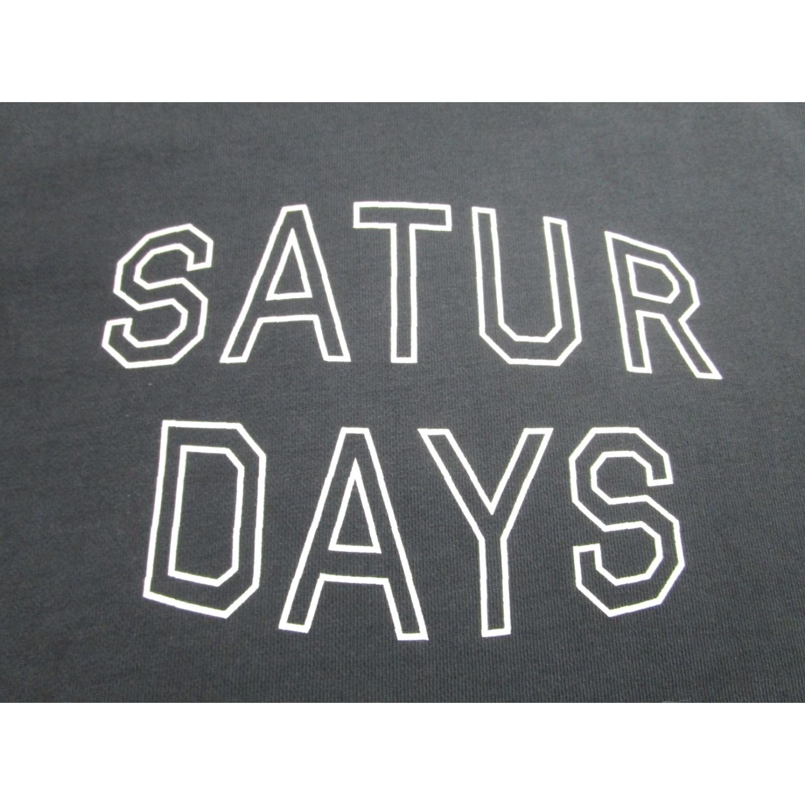 Saturdays NYC Saturdays NYC Sweatshirt Mens Large Black Crewneck Pullover Fleece Logo Graphic Print Size US L / EU 52-54 / 3 - 4 Thumbnail