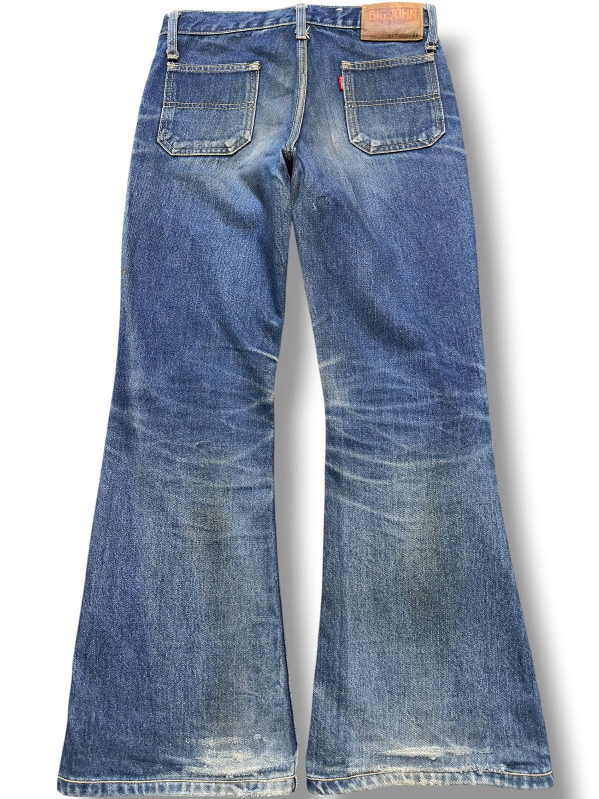 Big John Vintage Big John Big Washing Flare Mudwash Denim Size US 28 / EU 44 - 4 Thumbnail