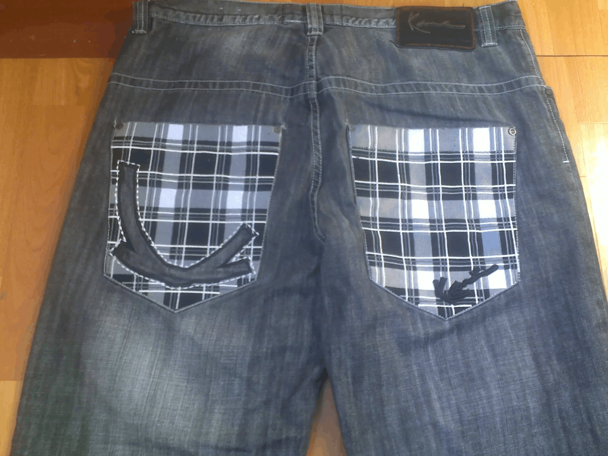 Karl Kani KARL KANI jeans, baggy, vintage Kani jeans, 90s hip hop W 38 Size US 38 / EU 54 - 4 Thumbnail