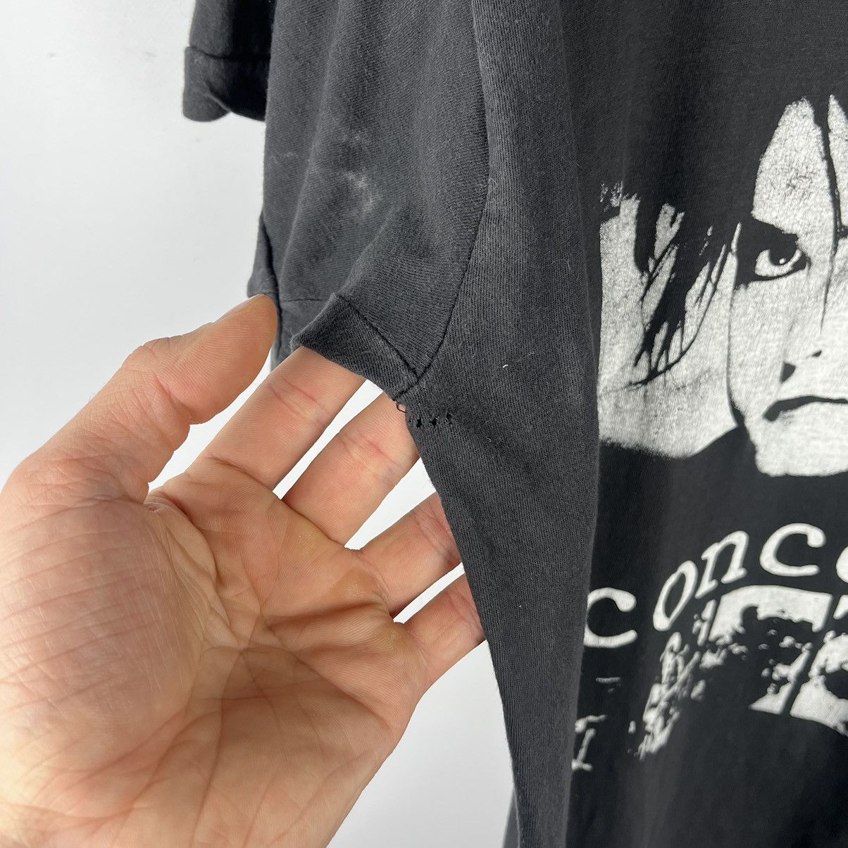 Band Tees Vintage The Cure Robert Smith concert rare tee 80’s Size US M / EU 48-50 / 2 - 8 Thumbnail