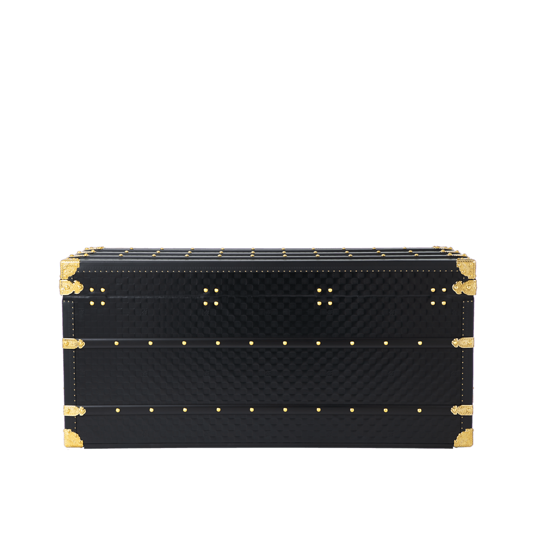 Louis Vuitton Damier Phriendship Leather Black Courrier Lozine 110 Trunk Size ONE SIZE - 2 Thumbnail