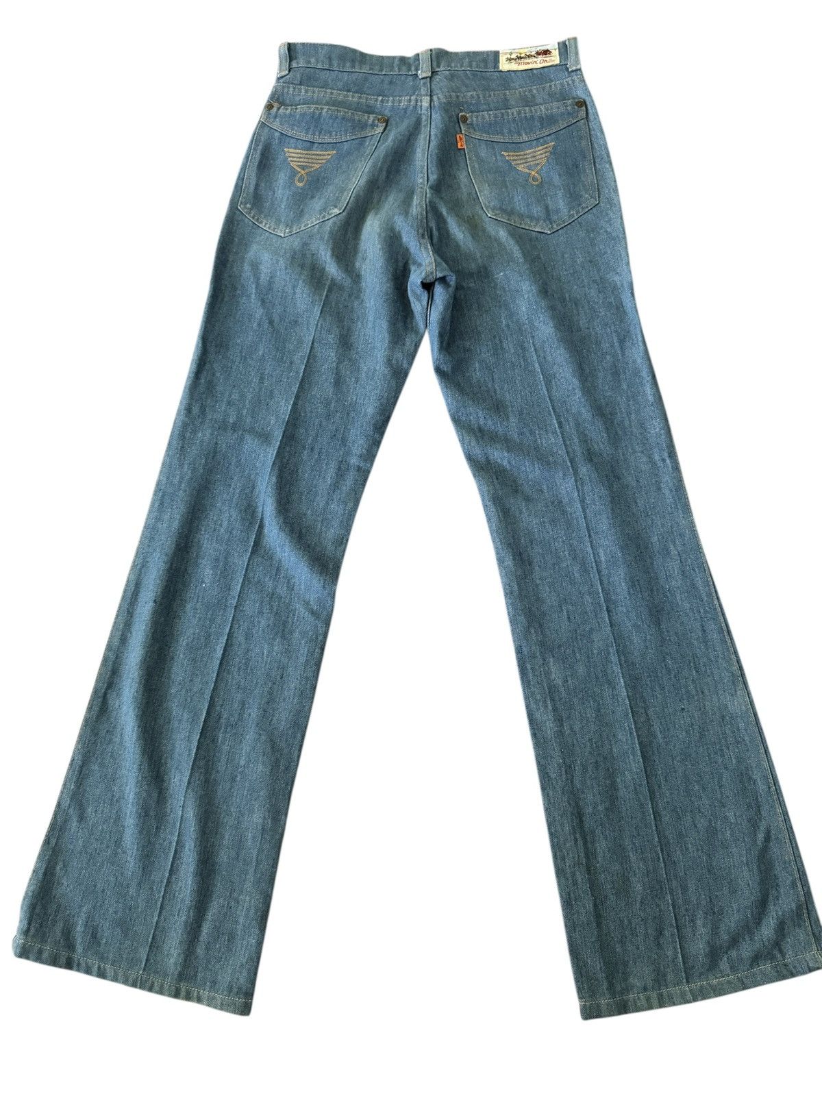 Levi's Vintage Levi's 70's Movin' On orange tab Denim Pants Size US 30 / EU 46 - 4 Thumbnail