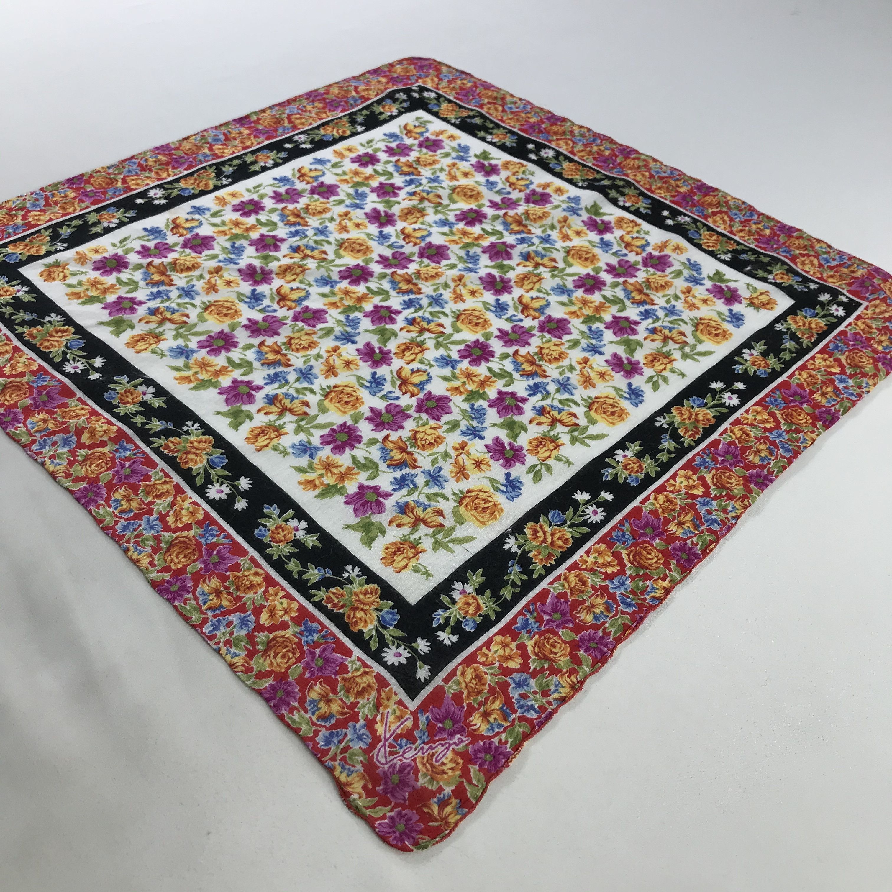 Kenzo Kenzo Bandana / Handkerchief / Neckerchief - S1101 Size ONE SIZE - 2 Thumbnail
