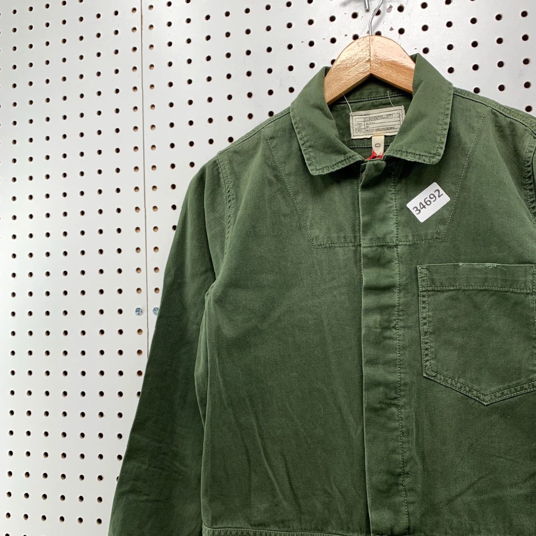 Vintage Current Elliot Coveralls Shorts Womens Size 0 Military Army Green 18x35 Urban Army Style Womens 0 Size 25" / US 0 / IT 36 - 6 Thumbnail