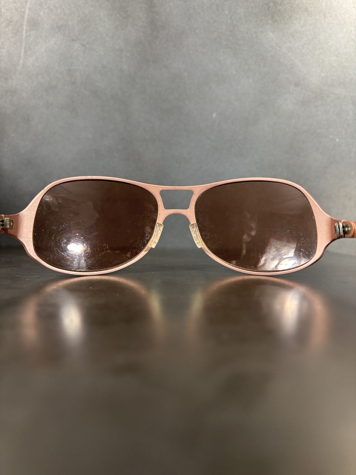 Costume National Vintage Costume National Sunglasses Y2K 2000s Bug Eye Metal Size ONE SIZE - 12 Thumbnail