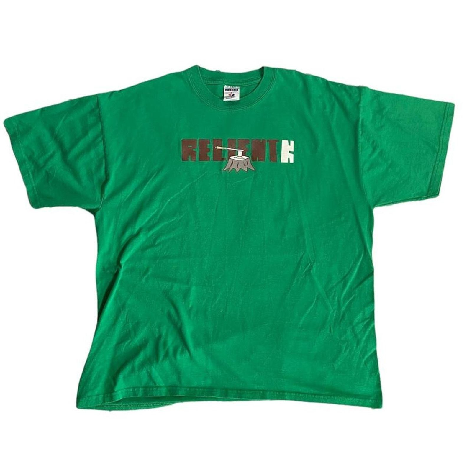 Jerzees Reliant k green band tee Size US XL / EU 56 / 4 - 1 Thumbnail