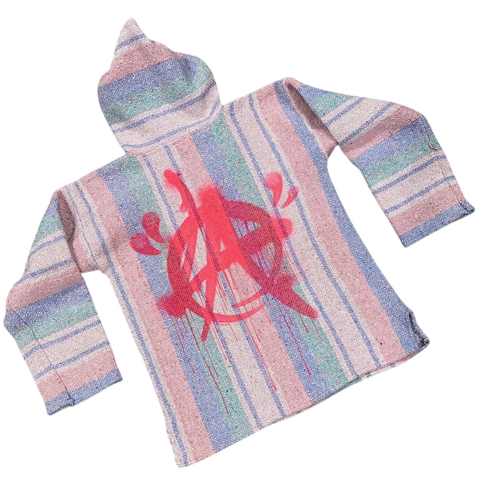 Other PUNK ® Anarchy Baja Surfer Pastel Hoodie Sz S Size S / US 4 / IT 40 - 3 Thumbnail