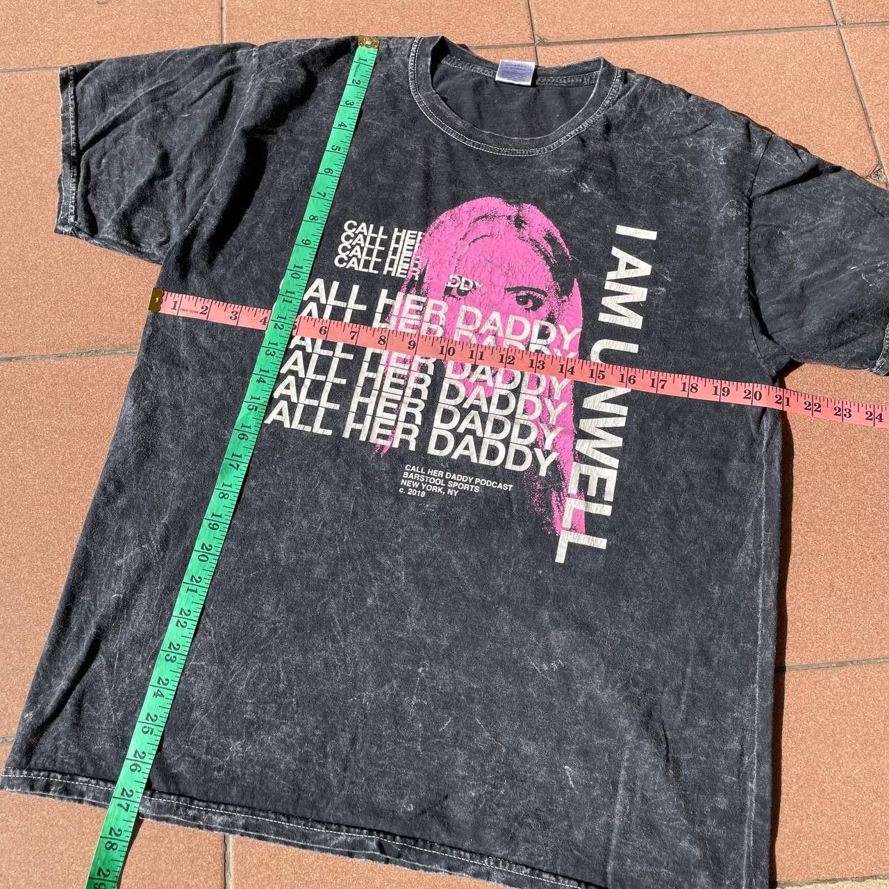 Other CALL HER DADDY PODCAST MENSTOOL FADE ACID TSHIRT Size US L / EU 52-54 / 3 - 2 Thumbnail