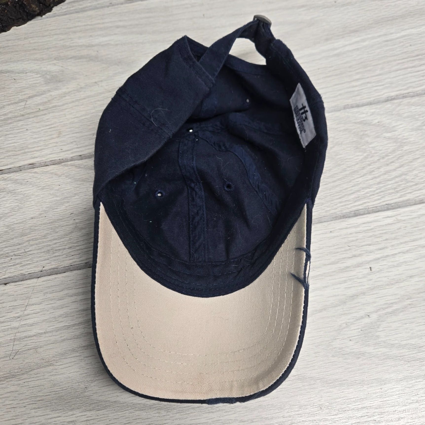 Vintage Miller Lite Hat Adult Adjustable Navy Blue Strapback Distressed Cap Baseball Cap Men One Size Blue Size ONE SIZE - 5 Thumbnail