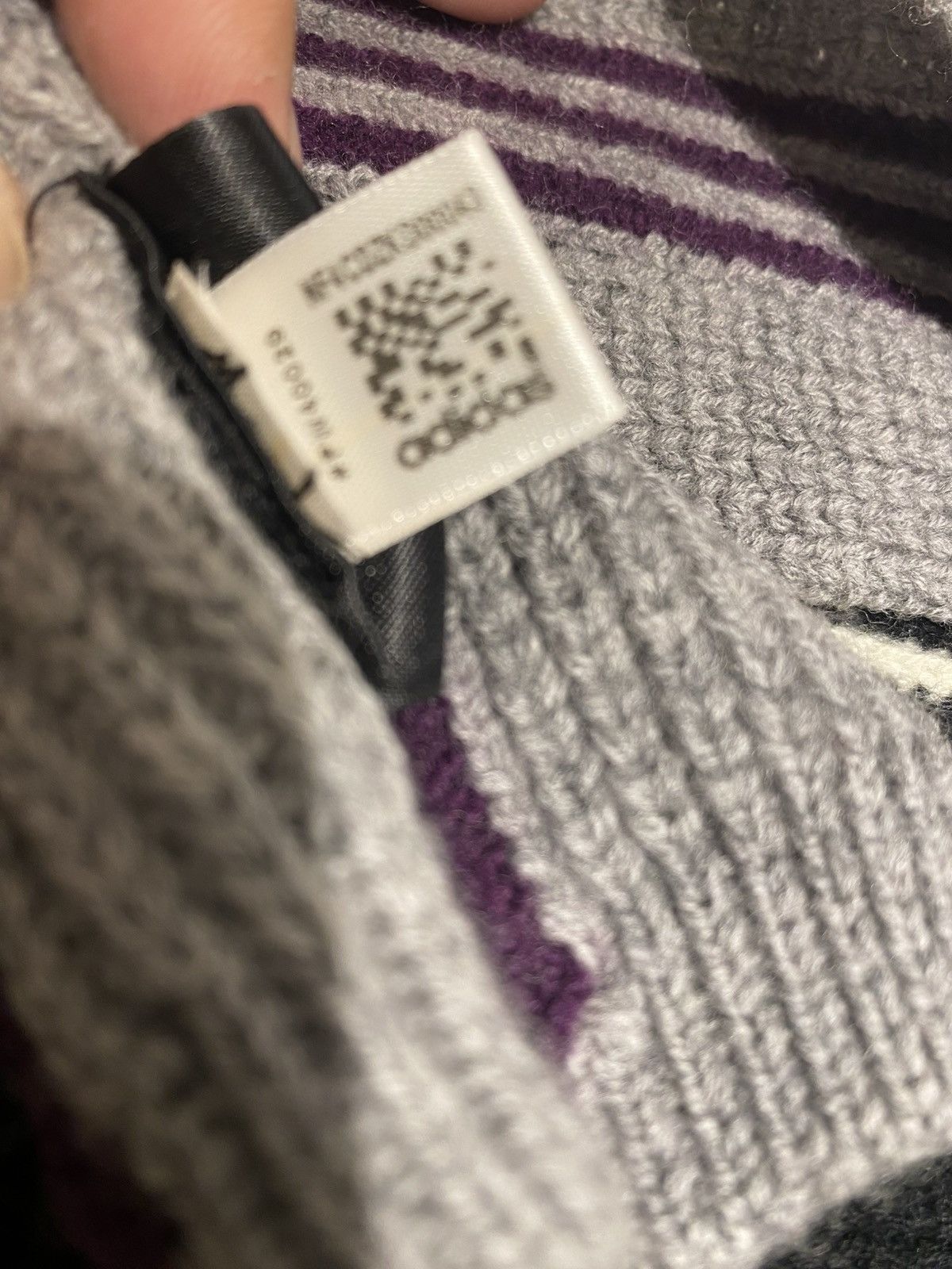 Adidas × Y-3 × Yohji Yamamoto Y-3 Wool Scarf 125X10CM Size ONE SIZE - 7 Thumbnail