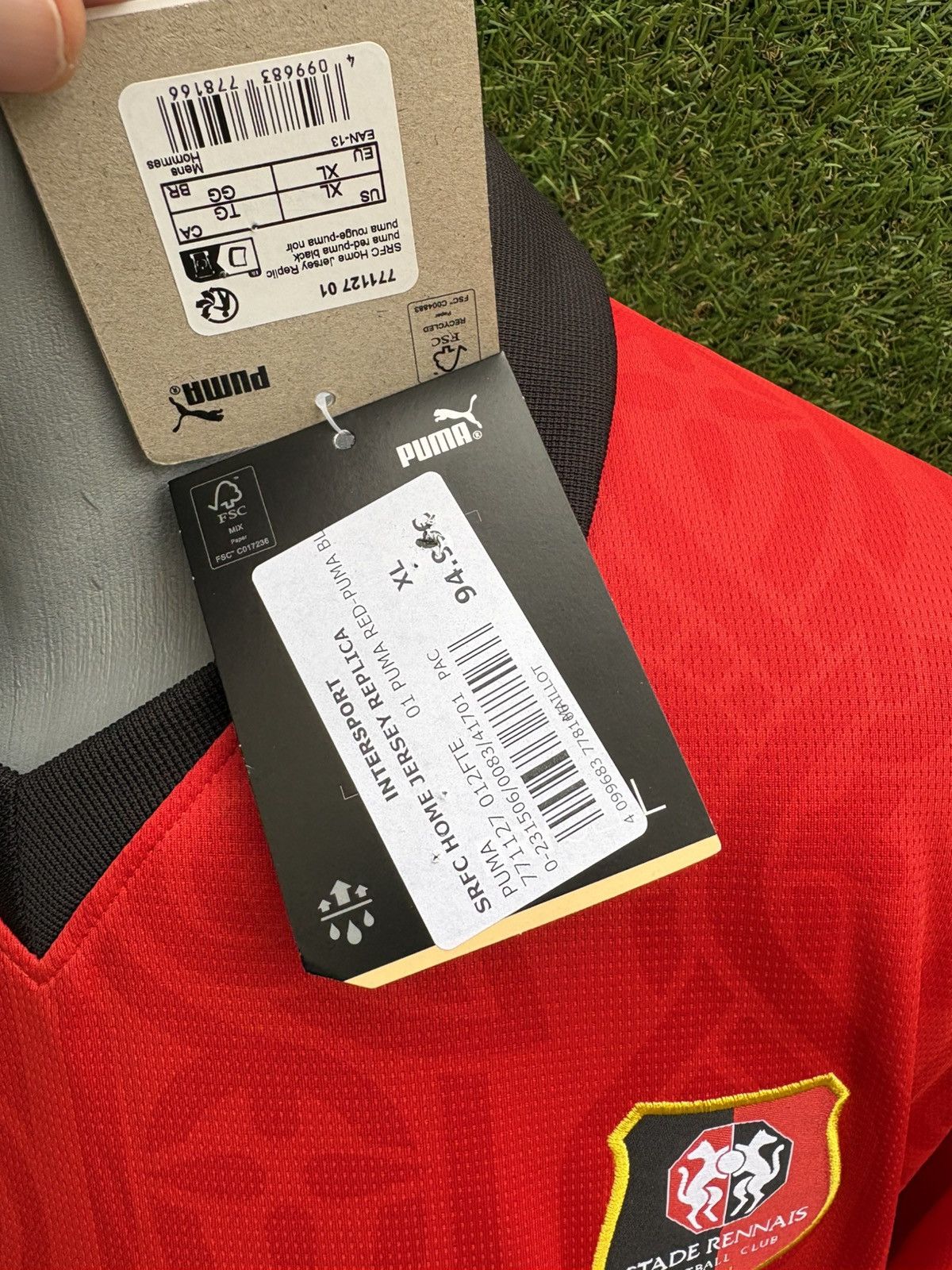 Puma Jersey bourigeaud stadium rennes Size US XL / EU 56 / 4 - 10 Thumbnail