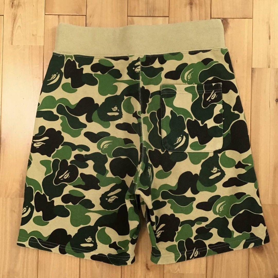 Bape BAPE Shark sweat shorts ABC camo green a bathing ape ★size S Size US 30 / EU 46 - 3 Thumbnail