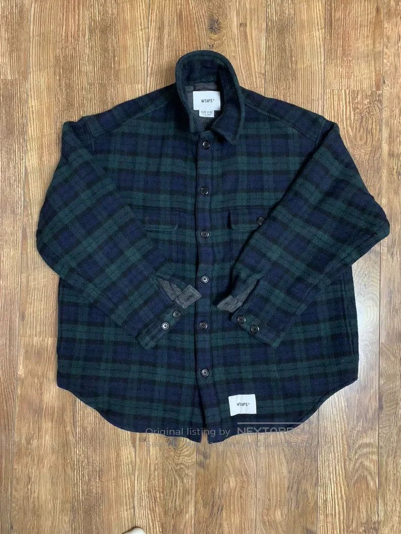 Wtaps Wtaps Lace wool shirt jacket Size US M / EU 48-50 / 2 - 3 Thumbnail