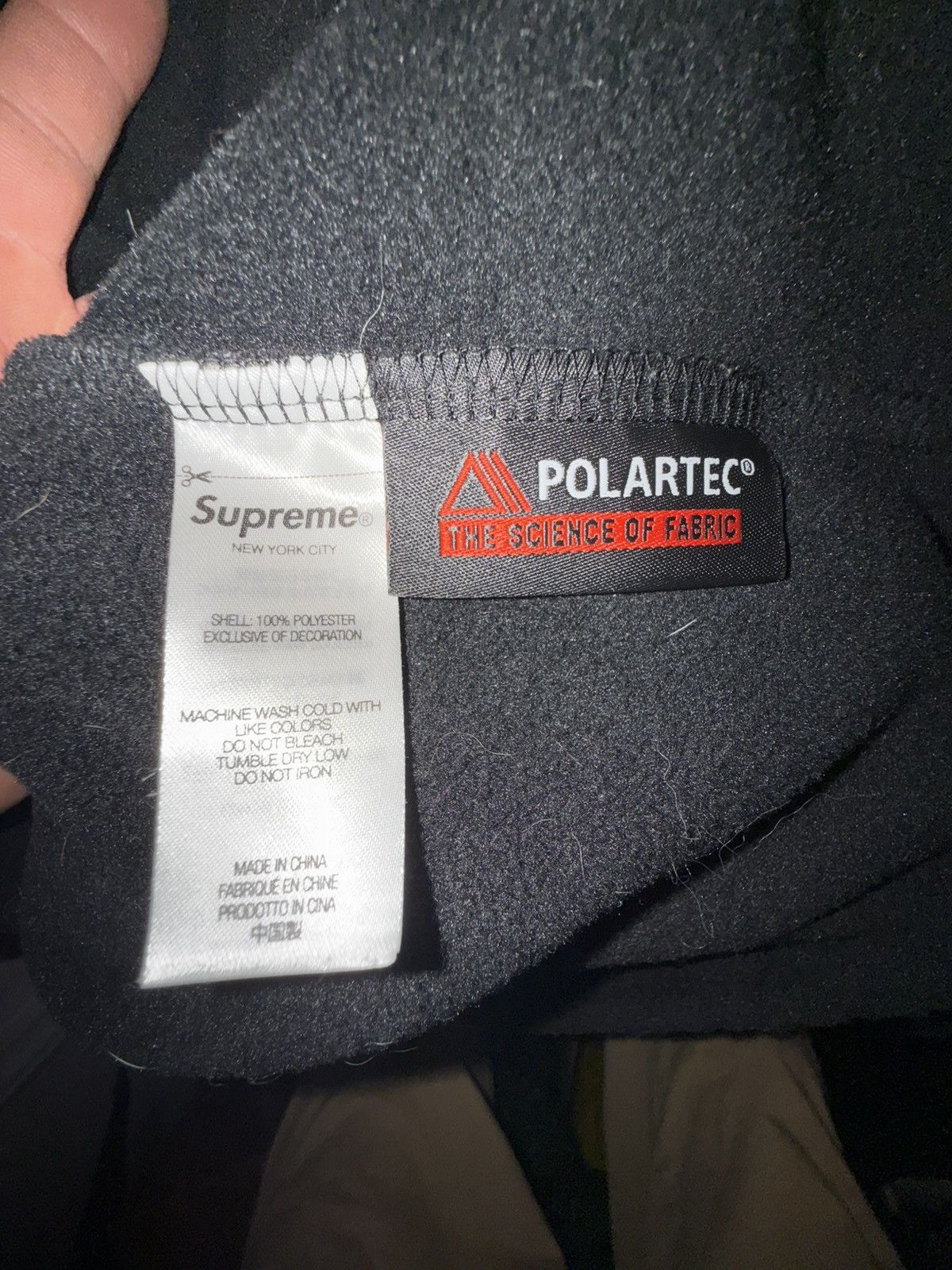 Polartec × Supreme Supreme Polartec Facemask Half Zip Pullover Size US M / EU 48-50 / 2 - 5 Thumbnail