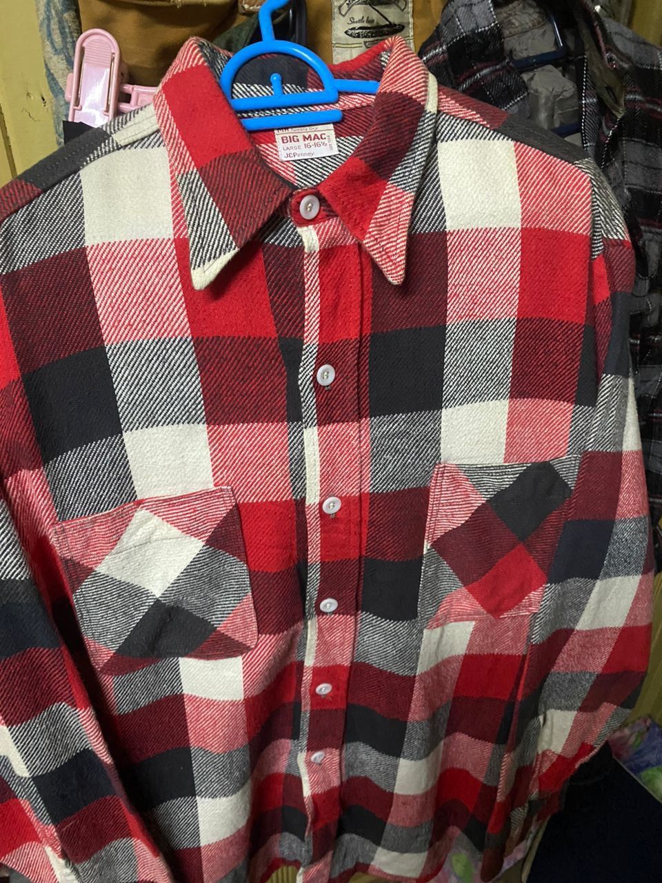 Big Mac × Flannel Vintage big mac jc penney button up flannel shirt Size US L / EU 52-54 / 3 - 9 Thumbnail