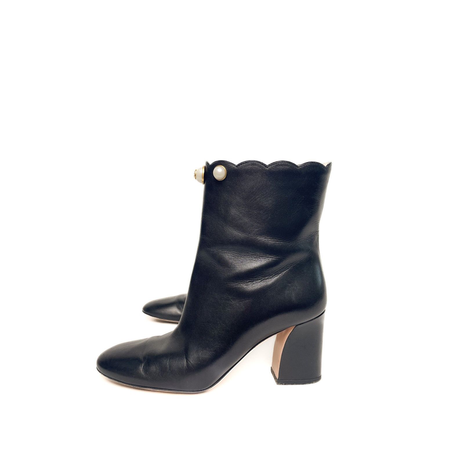 Gucci Black Short Boots Size US 8 / IT 38 - 5 Thumbnail