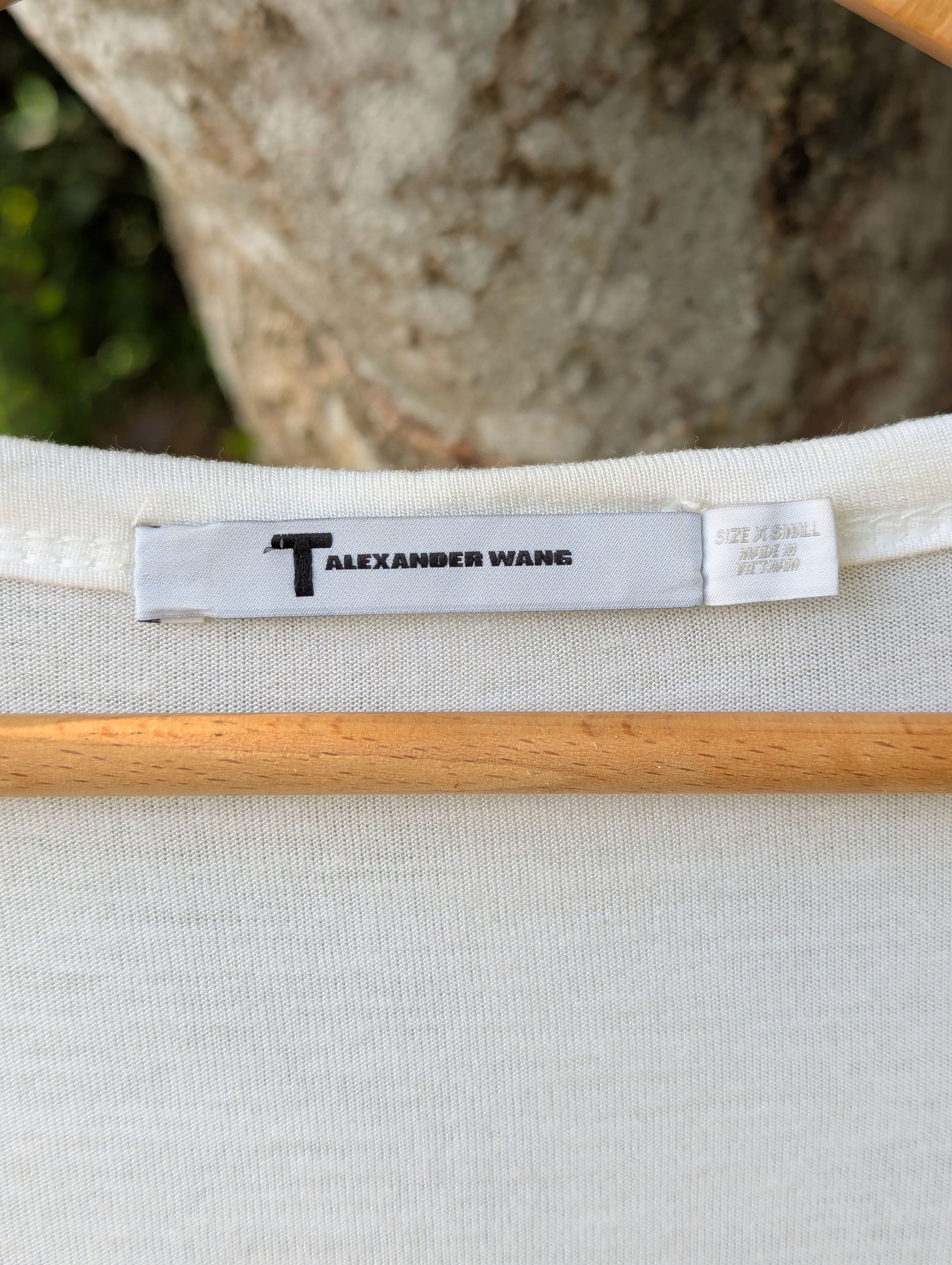 Alexander Wang ALEXANDER WANG WHITE TSHIRT Size XS / US 0-2 / IT 36-38 - 2 Thumbnail