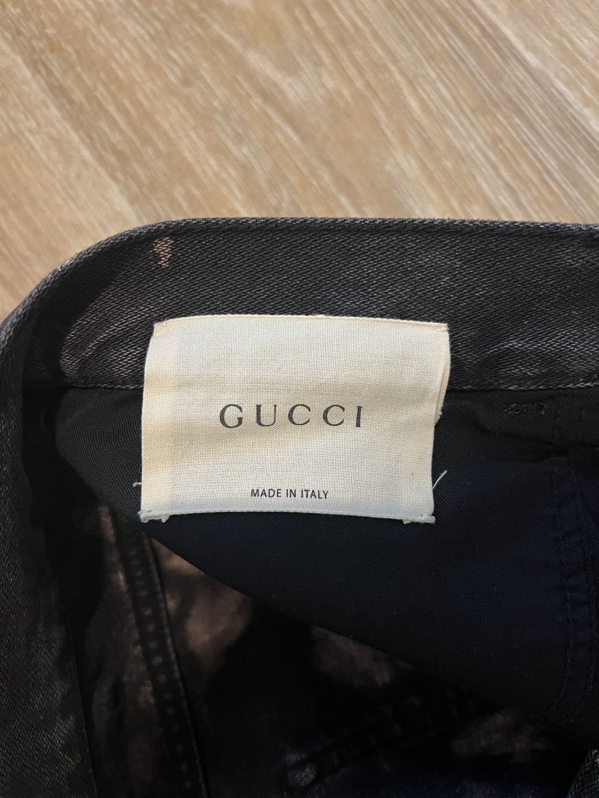 Gucci *RARE* Gucci Cruise 2017 Bleached Denim Size US 34 / EU 50 - 14 Thumbnail