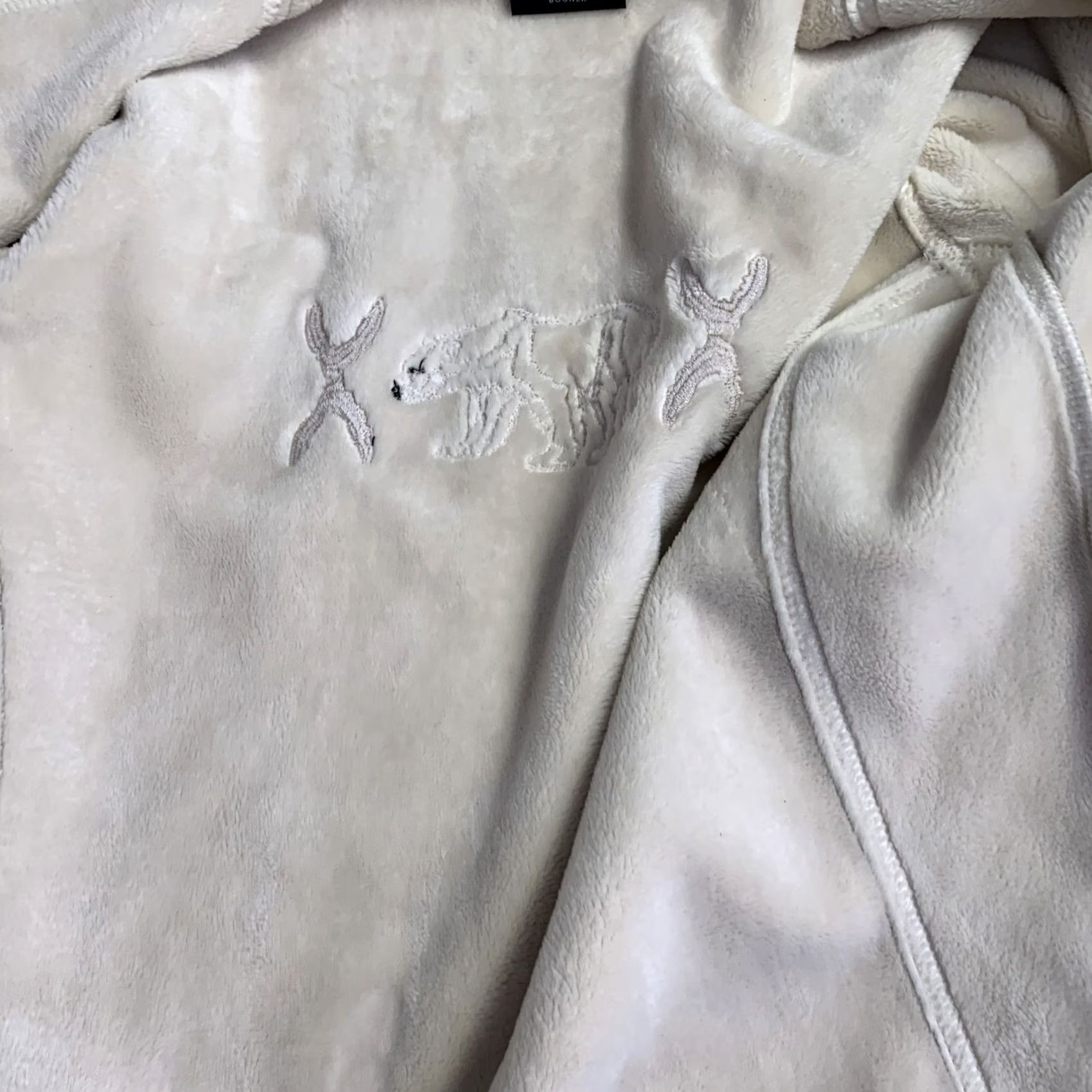Bogner BOGNER Hooded Jacket Cream Olive Polyester Blend Embroidered Women Size M Size M / US 6-8 / IT 42-44 - 6 Thumbnail