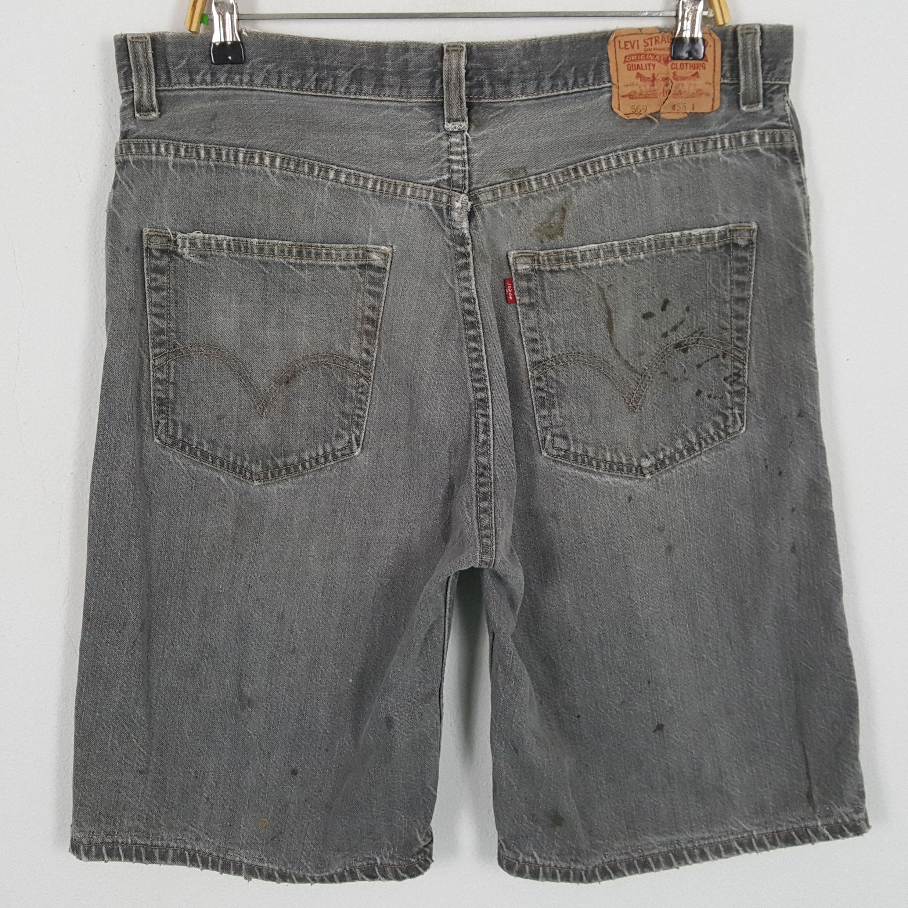 Levi's × Vintage Vintage LEVI'S American Style Distressed Shorts Jeans Size US 36 / EU 52 - 4 Thumbnail