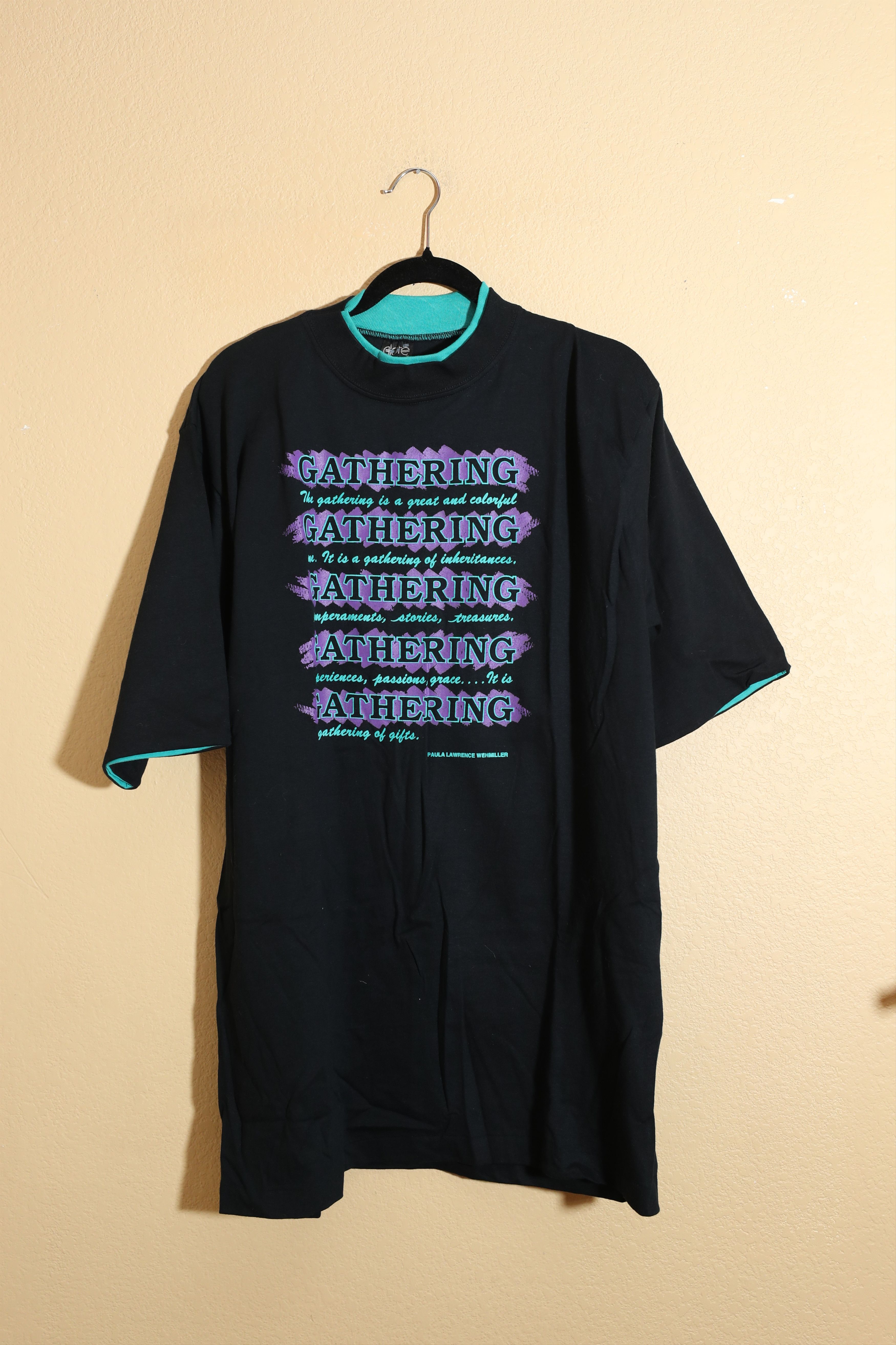 Vintage Gathering Paula Wehwiller Vintage Single Stitch Tee (XL) Size US XL / EU 56 / 4 - 1 Thumbnail