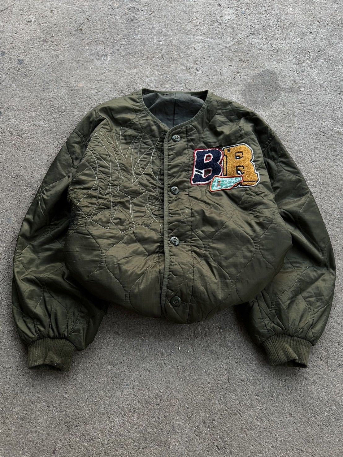 Vintage Patchwork Vintage Military Jacket Liner Kapital Size US M / EU 48-50 / 2 - 1 Thumbnail