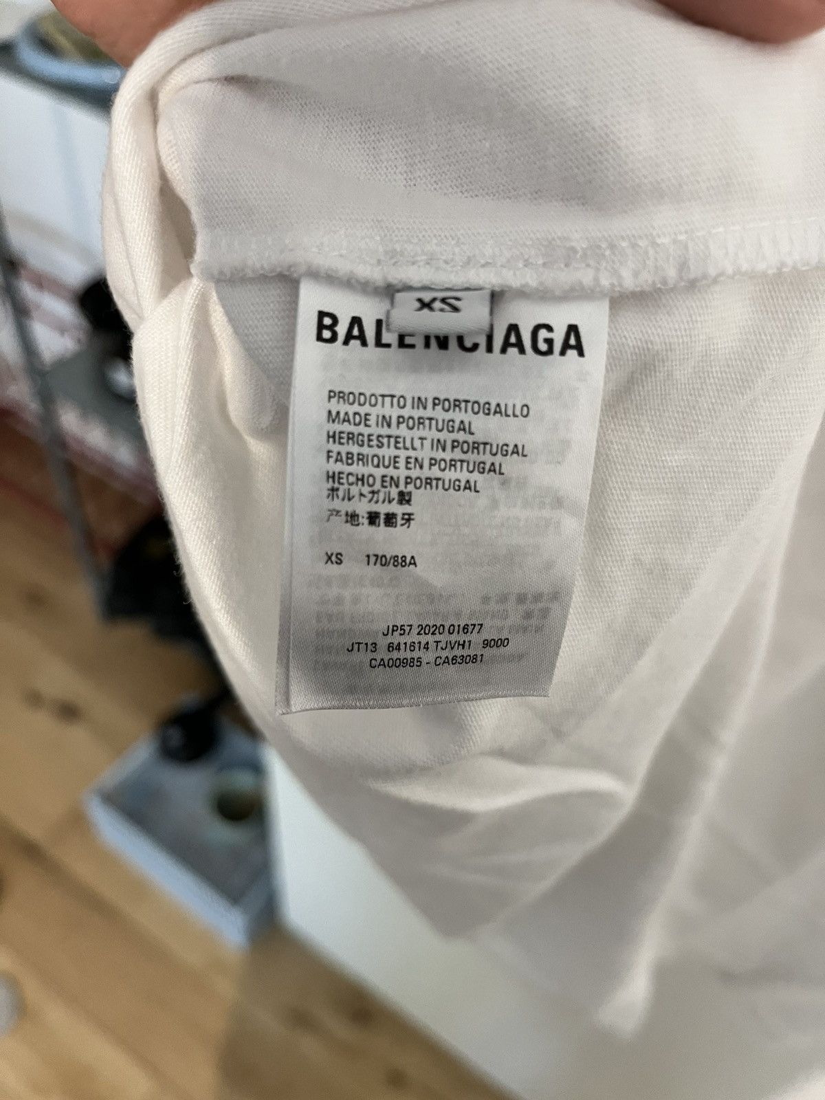 Balenciaga Balenciaga I love dogs t-shits white Size US XS / EU 42 / 0 - 3 Thumbnail