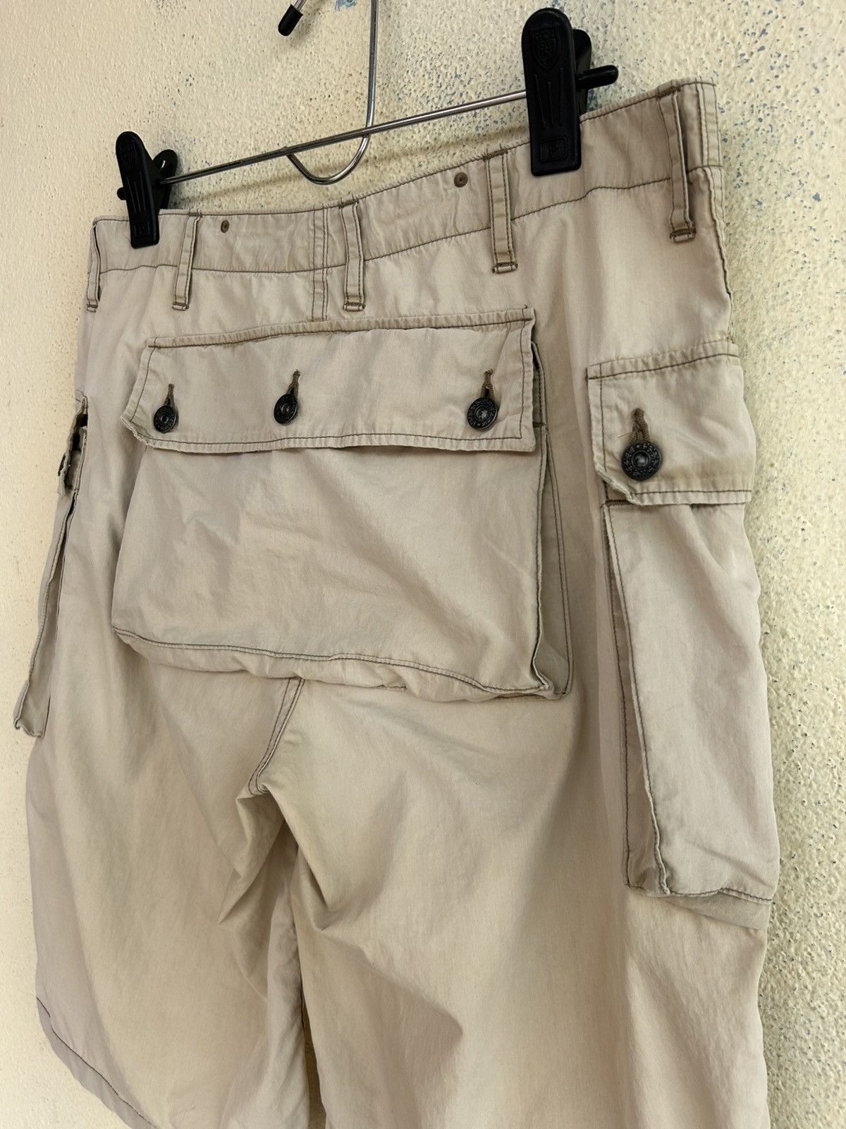 Japanese Brand Domingo Short Monkey Pant ( Sunfaded) Size US 30 / EU 46 - 3 Thumbnail