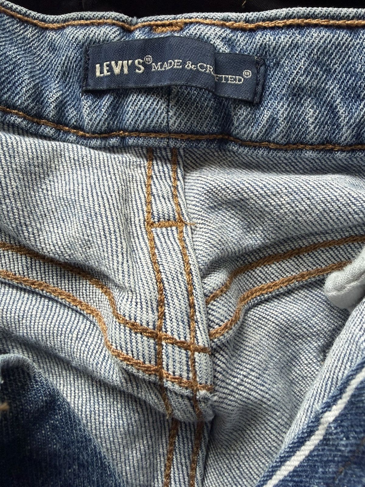 Levi's Made & Crafted Levis 511 made and crafted distressed blue jeans Size US 32 / EU 48 - 6 Thumbnail