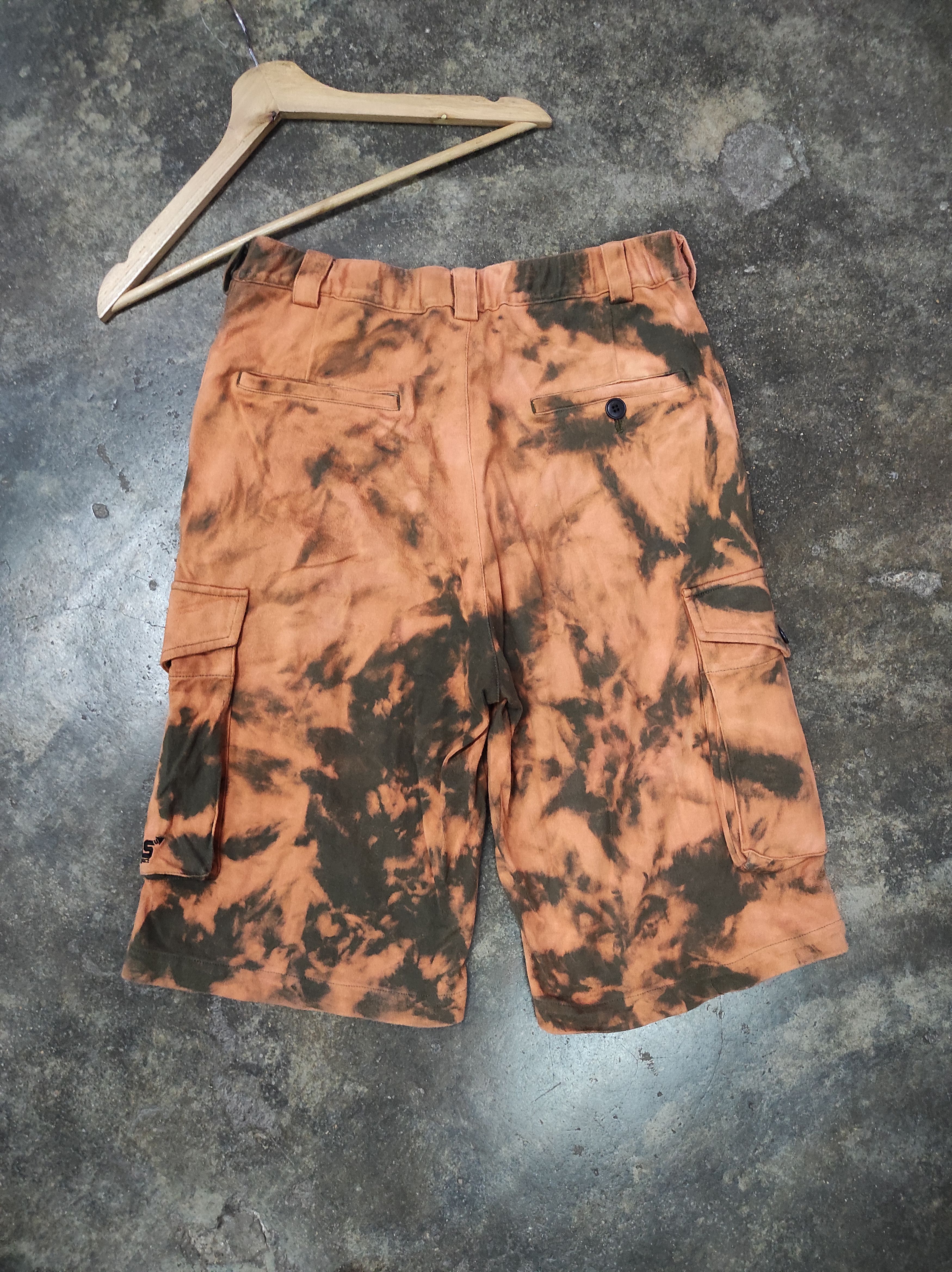Japanese Brand PROJECT SRS TACTICAL POCKET TIE DYE SHORT PANTS Size US 33 - 5 Thumbnail