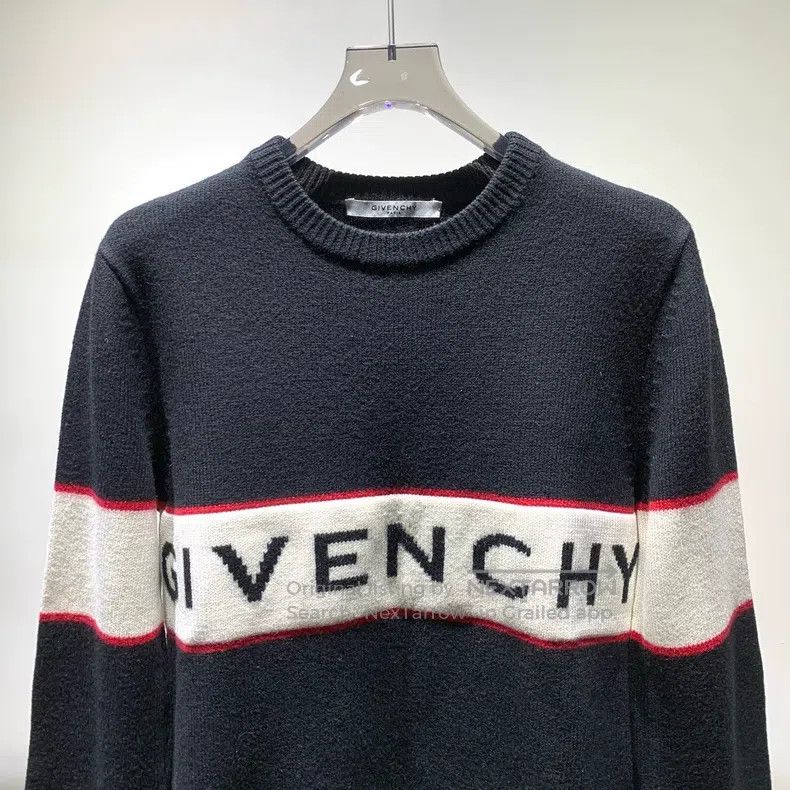 Givenchy Givenchy Classic Logo Knit Sweater Size US M / EU 48-50 / 2 - 3 Thumbnail