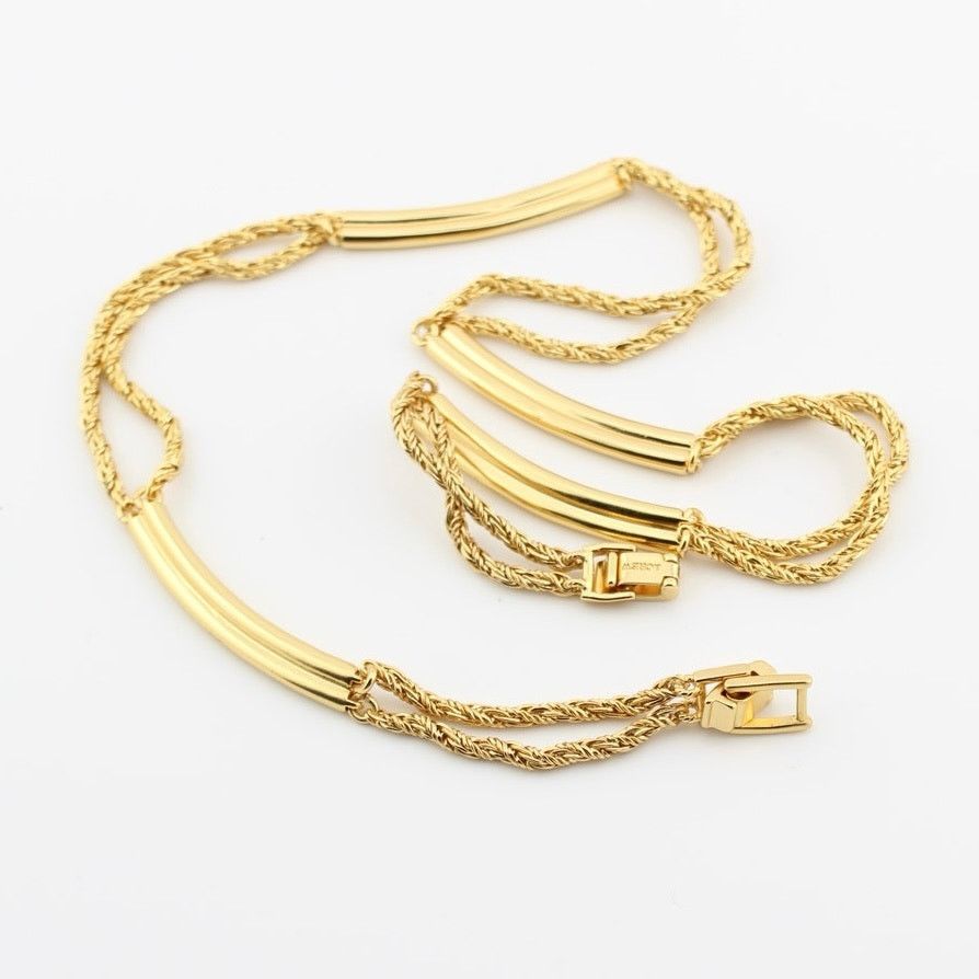J.Crew J.Crew Gold Tone Chain Necklace Statement Size ONE SIZE - 4 Thumbnail