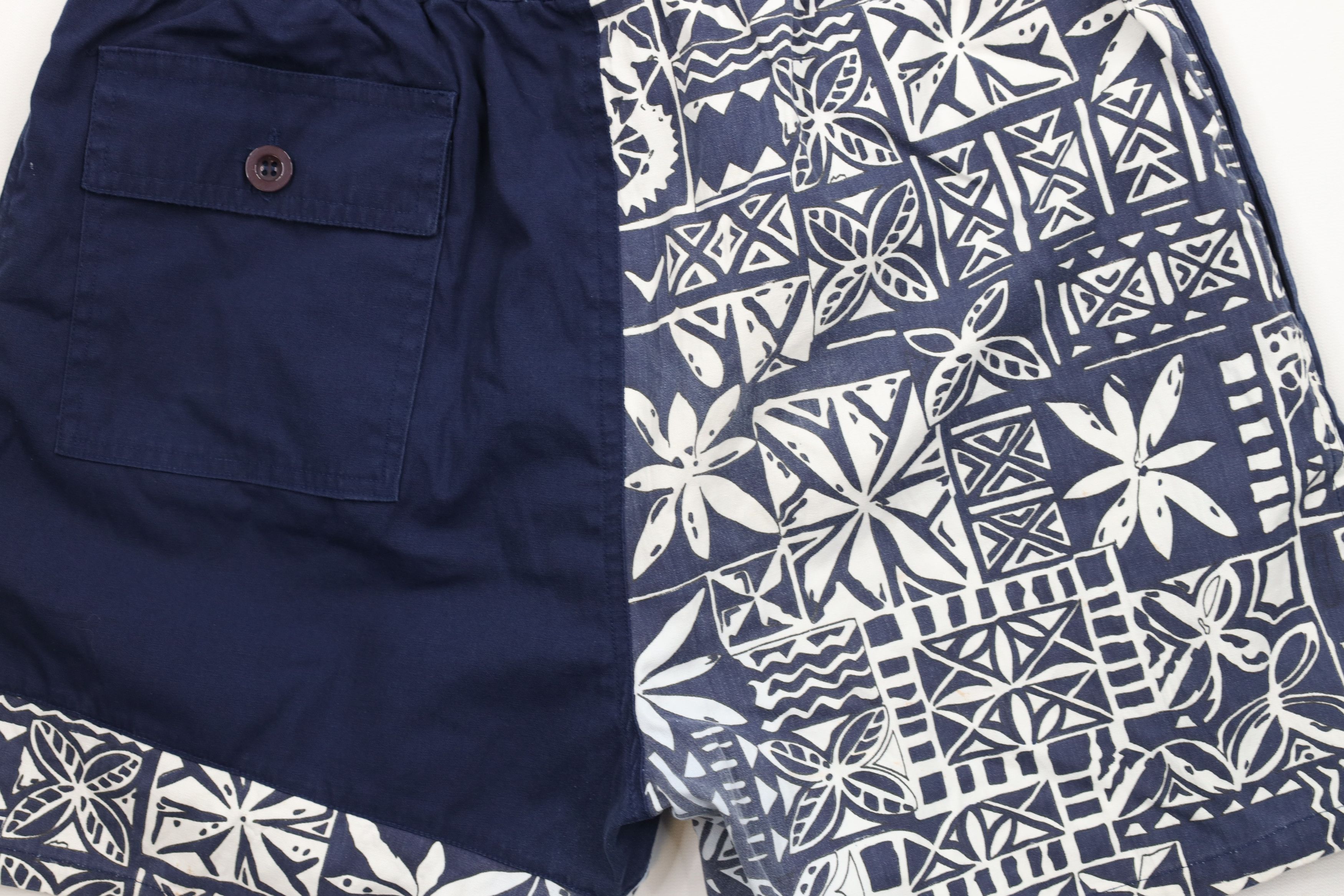 Vintage Vintage 90s Streetwear Hawaiian Beach Lined Shorts Flower Size US 34 / EU 50 - 13 Thumbnail