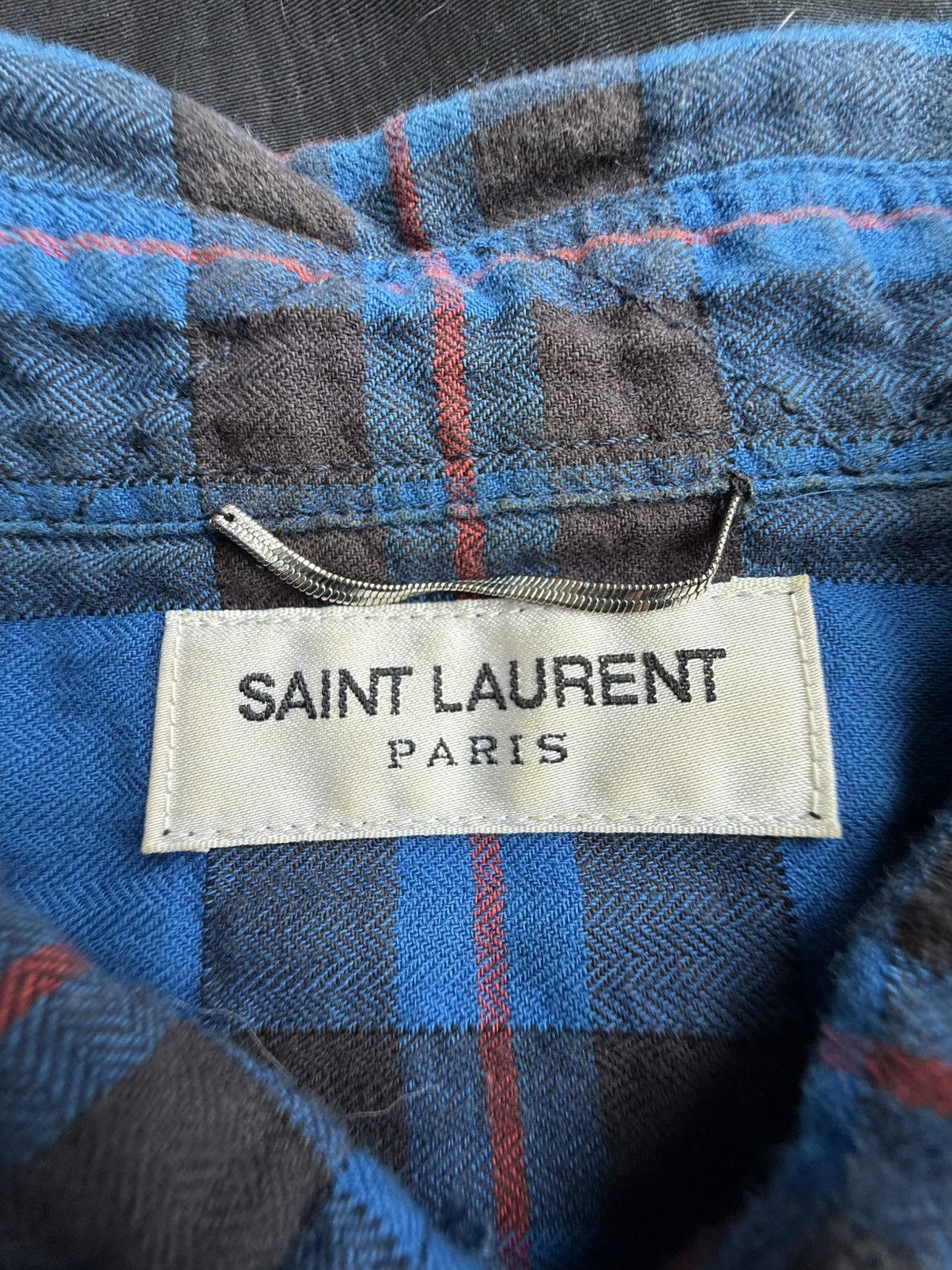 Hedi Slimane × Saint Laurent Paris SS16 Grail Saint Laurent Surf sound bleached flannel pink Size US L / EU 52-54 / 3 - 20 Thumbnail