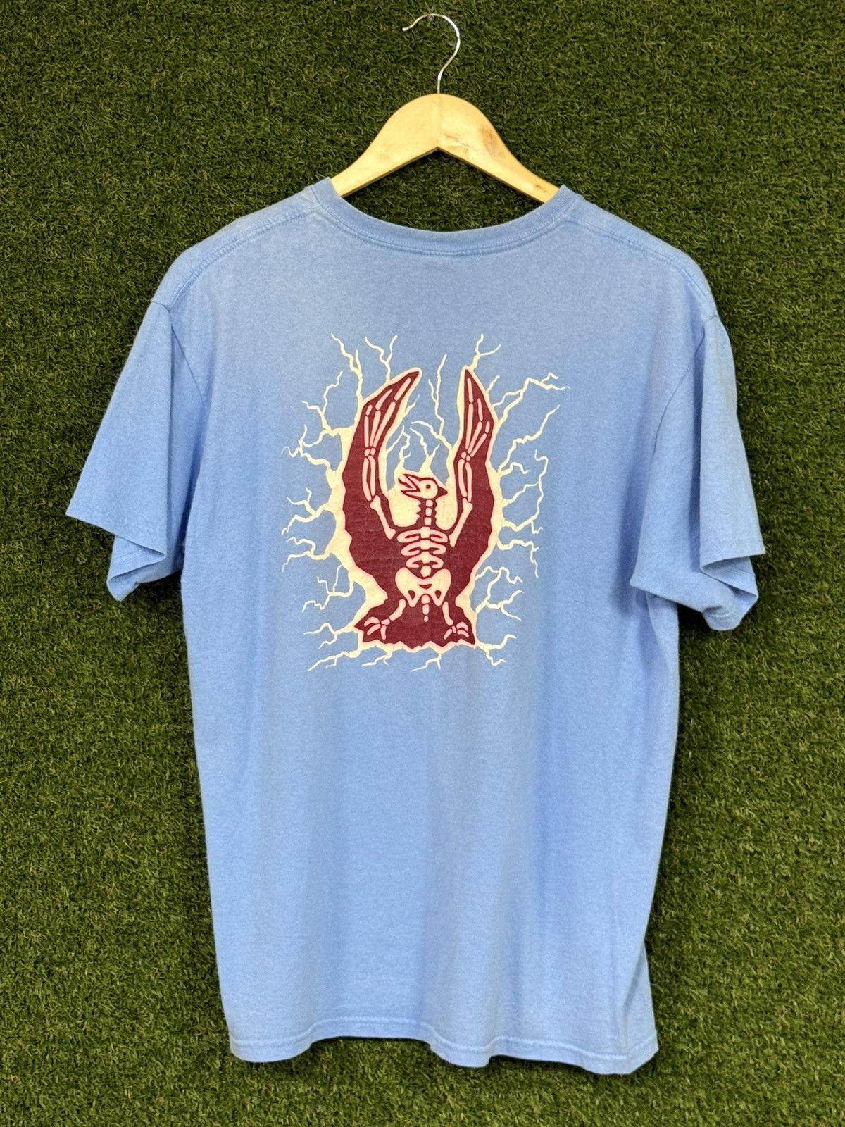 Vintage Vintage Rice University Will Lightning Bird Outlet Shock Tee Size US L / EU 52-54 / 3 - 3 Thumbnail