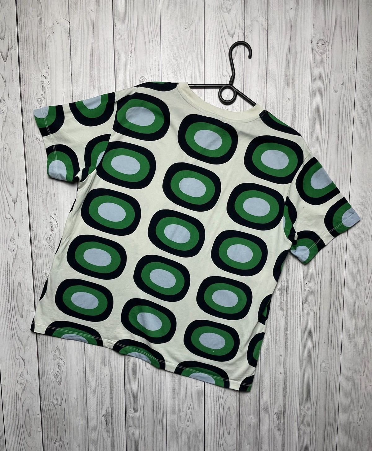 Marimekko × Uniqlo × Vintage Vintage Marimekko x Uniqlo tee rare green logo size M Size US M / EU 48-50 / 2 - 6 Thumbnail