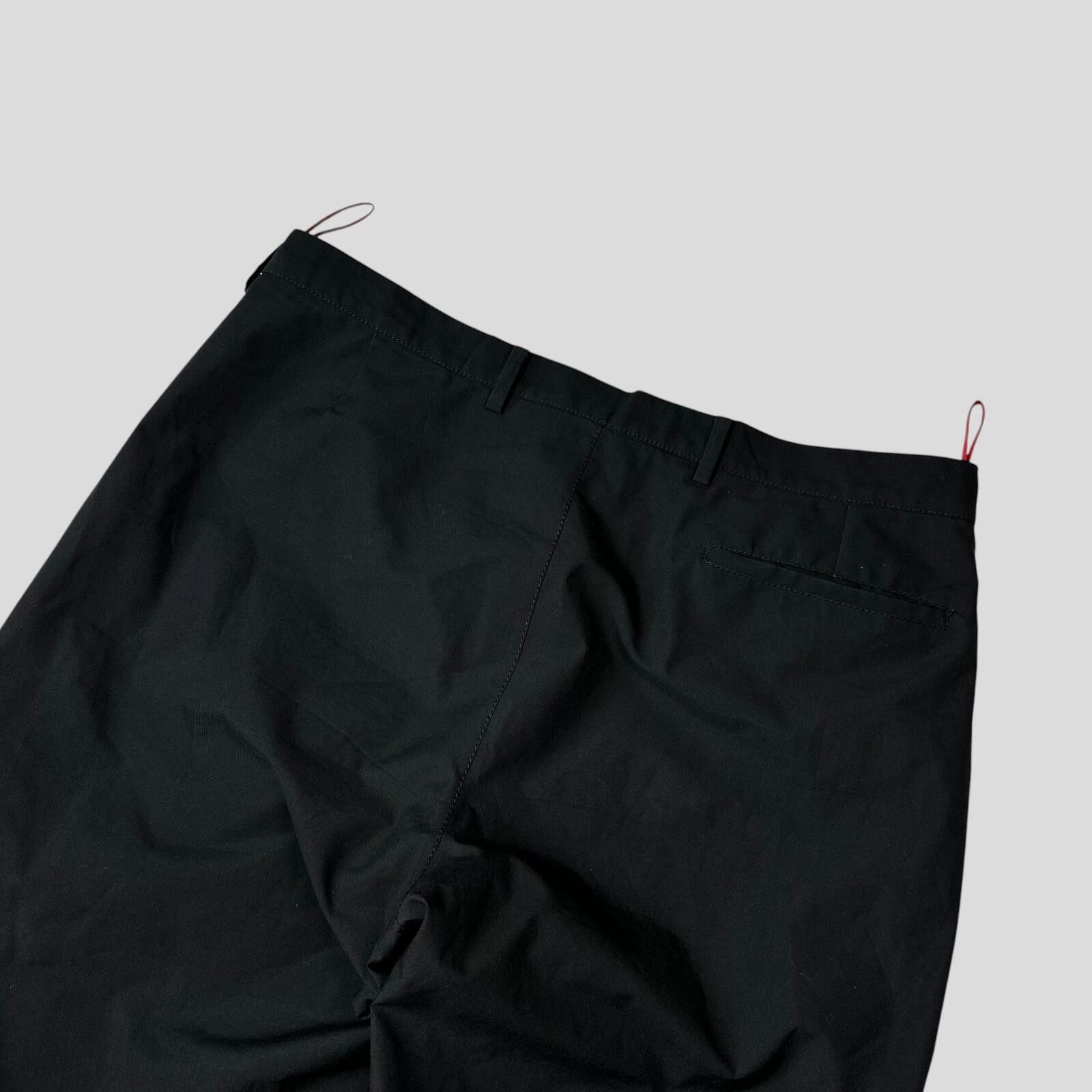 Prada Prada Sport 00’s Goretex Black Mesh Lined Trousers - IT52 Size US 34 / EU 50 - 5 Thumbnail