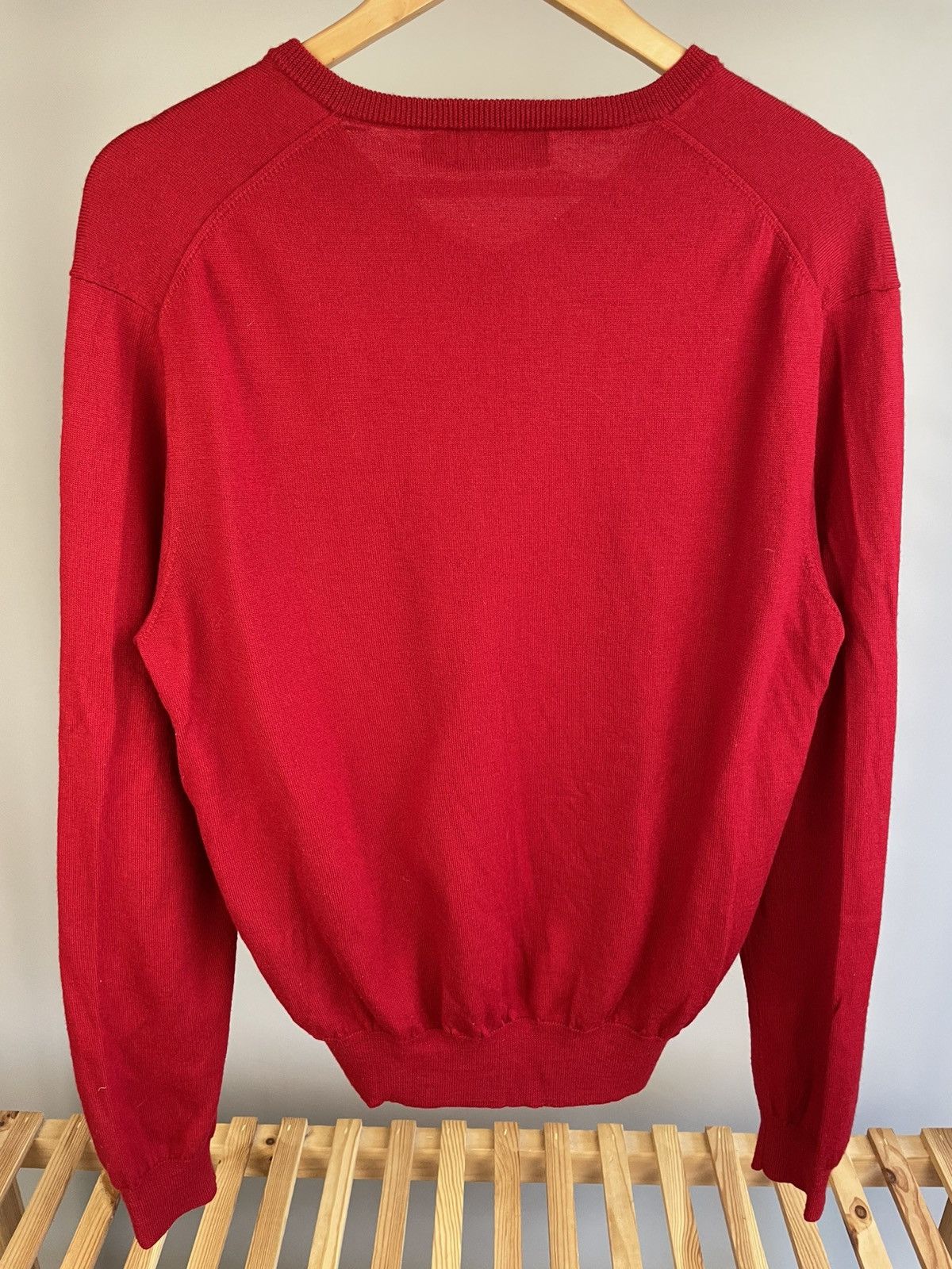 Polo Ralph Lauren × Ralph Lauren × Vintage Polo Ralph Lauren vintage wool v neck sweater Size US XL / EU 56 / 4 - 5 Thumbnail