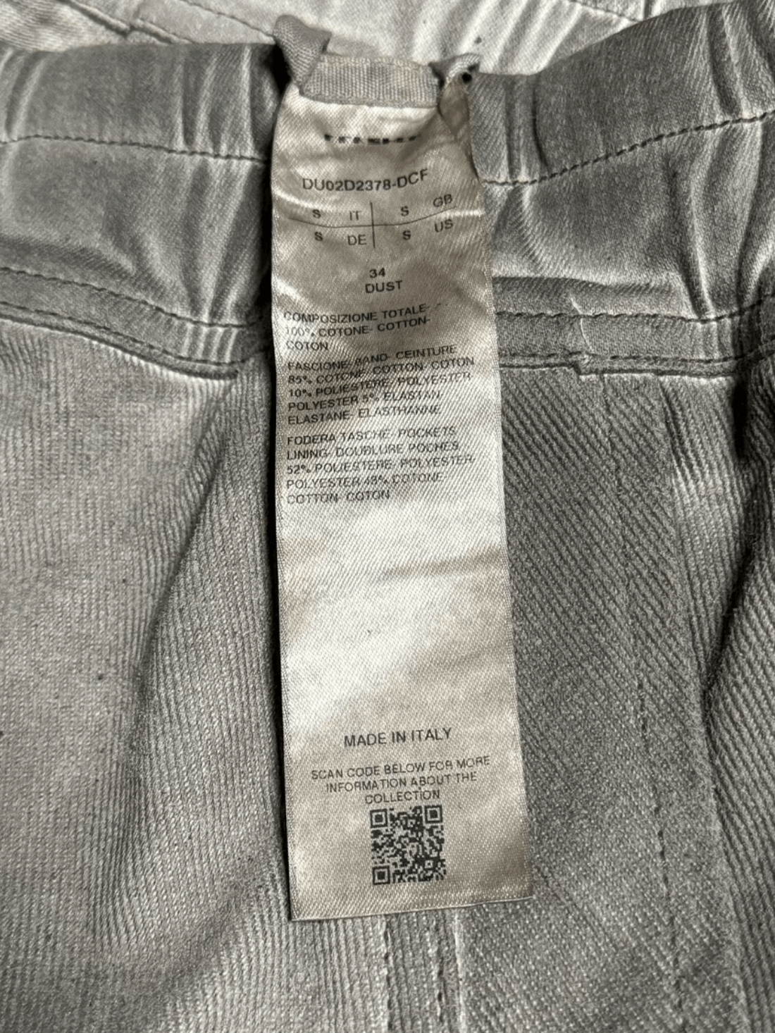 Rick Owens Sz S Rick Owens Drkshdw Geth Belas Size US 30 / EU 46 - 3 Thumbnail
