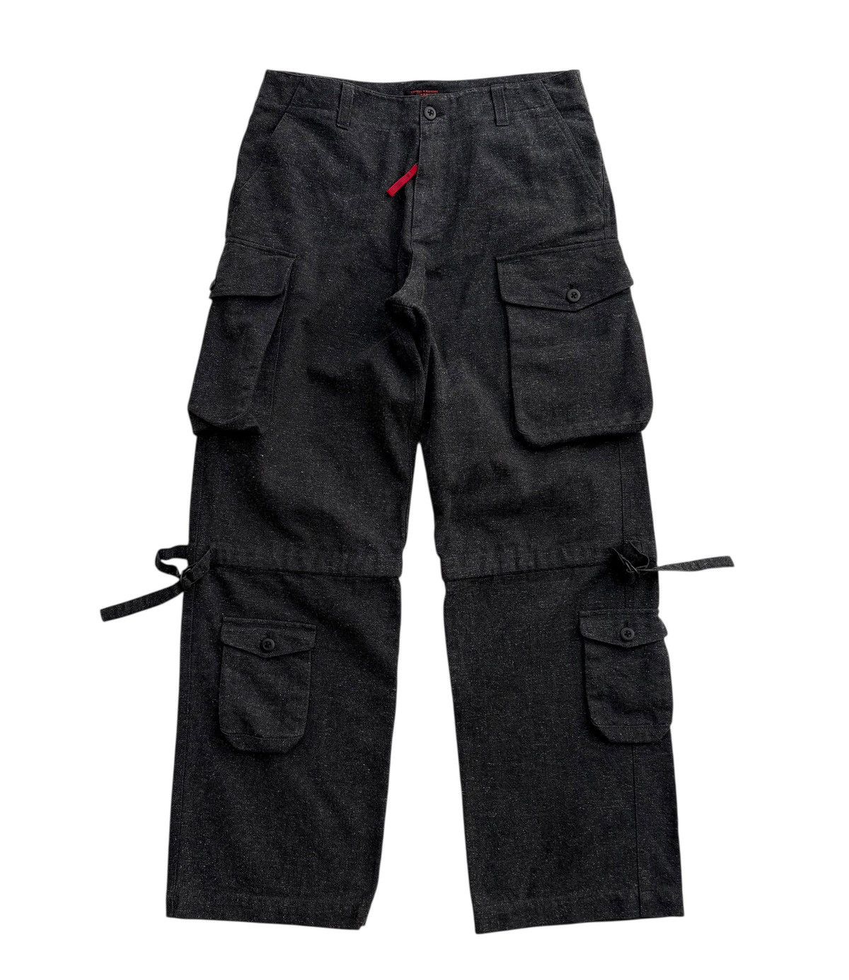 Japanese Brand VUJA DE Otis Silicone-Impregnated Trousers in Pearl