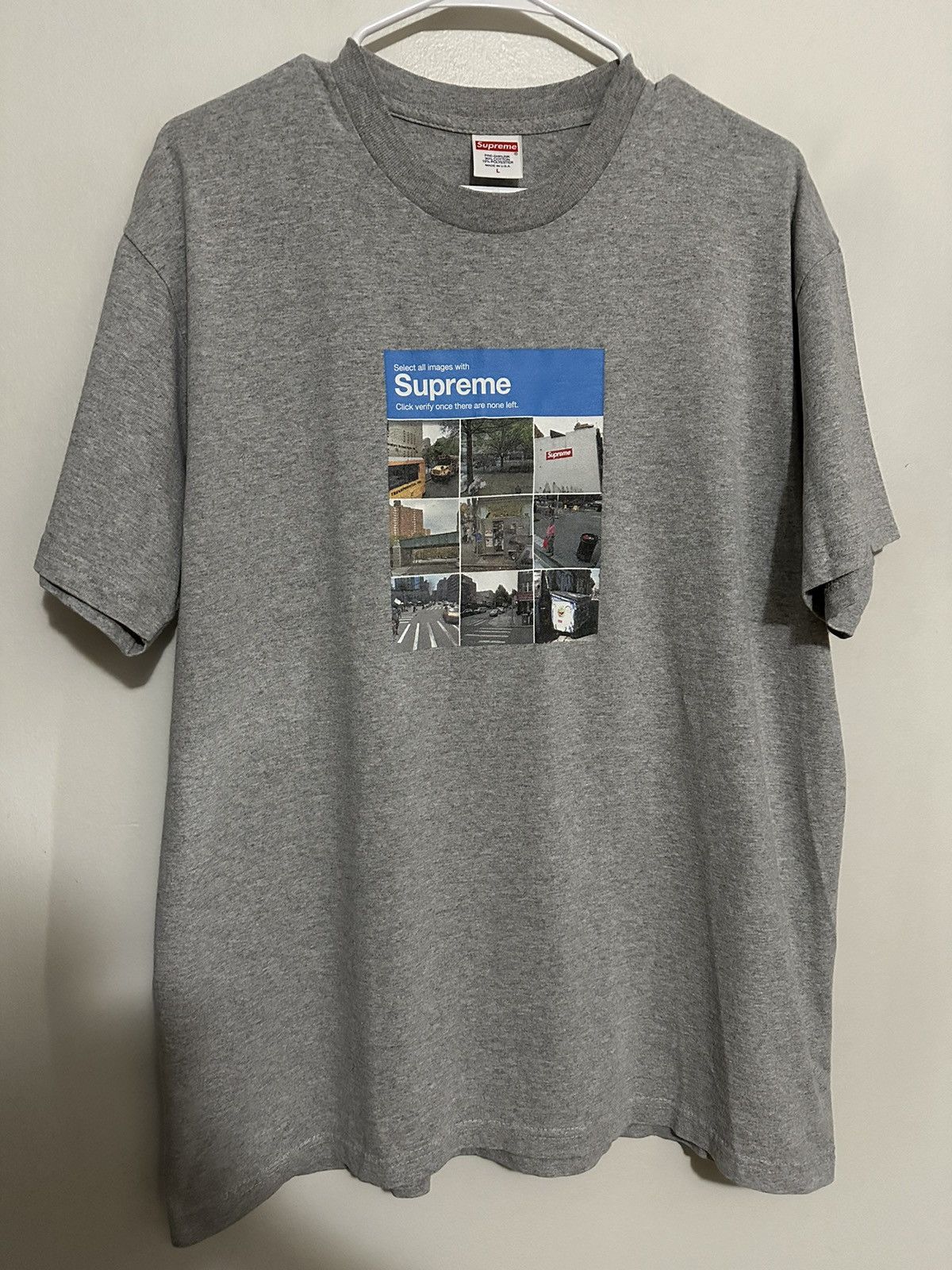 Supreme Supreme Verify Tee Size US L / EU 52-54 / 3 - 1 Thumbnail
