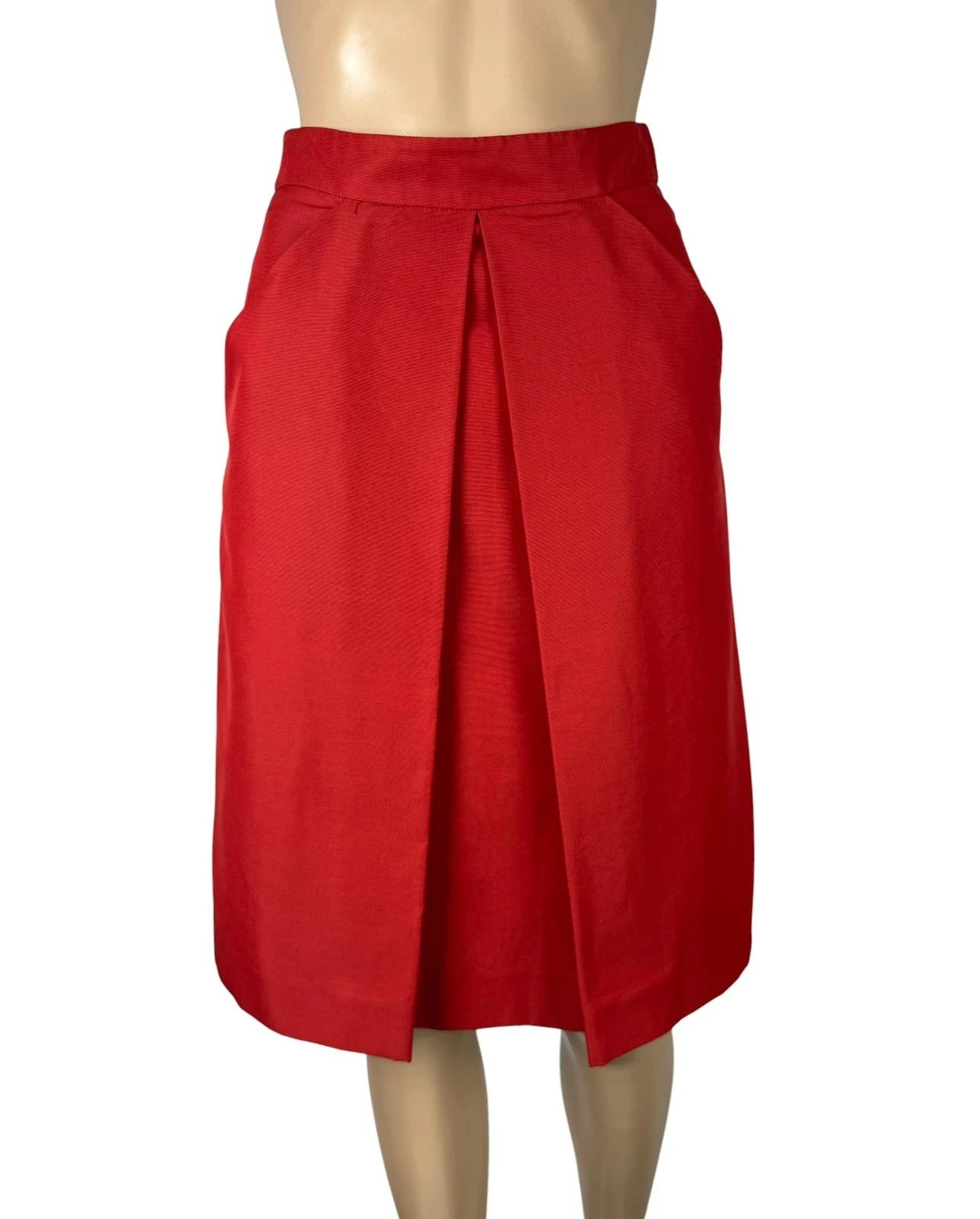 Agnona Agnona Midi Skirt Cotton Silk size 38 Size 26" / US 2 / IT 38 - 1 Thumbnail