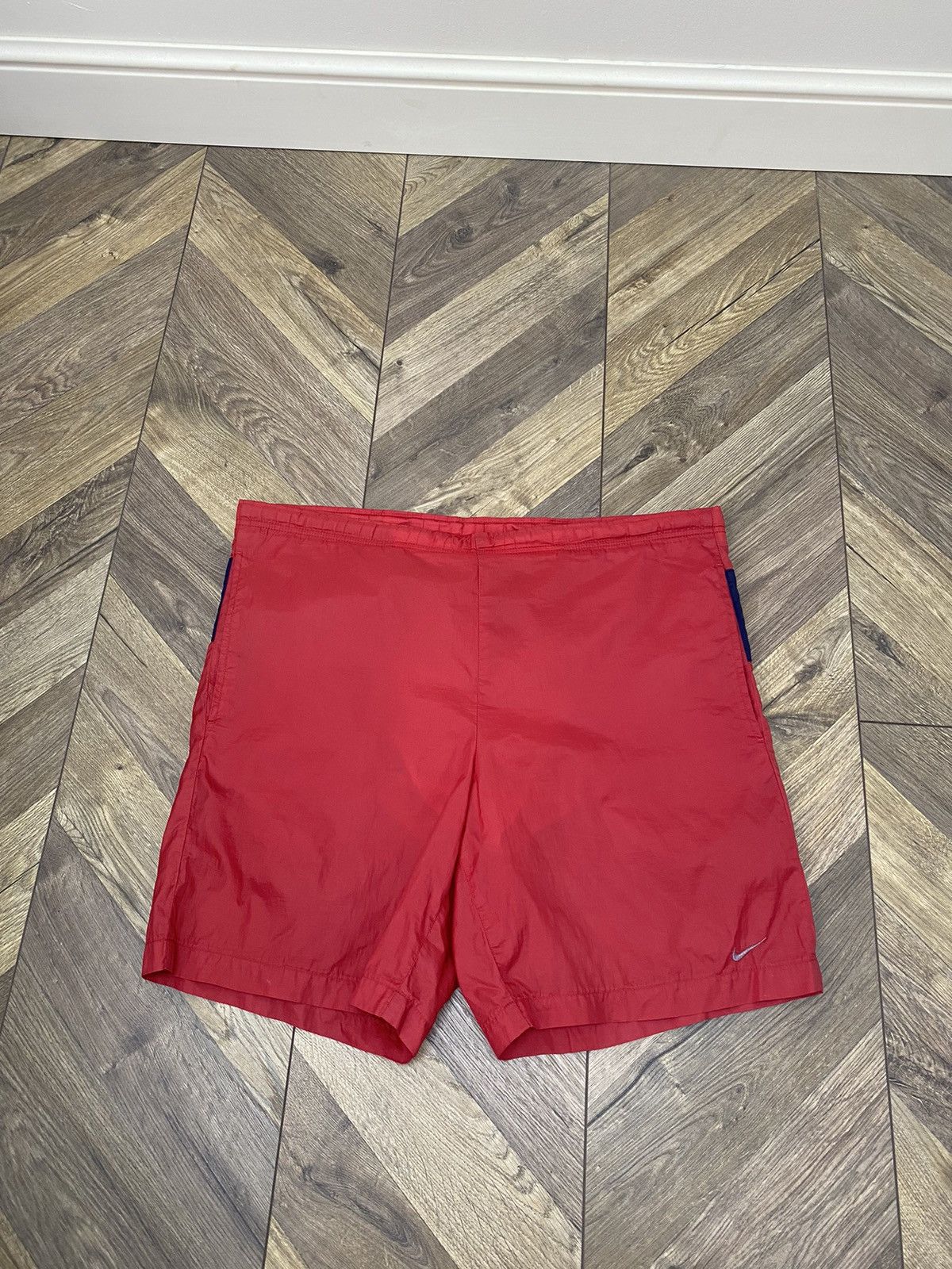 Nike × Vintage Vintage Big Logo Nike 90s style swim shorts Size US 32 / EU 48 - 3 Thumbnail