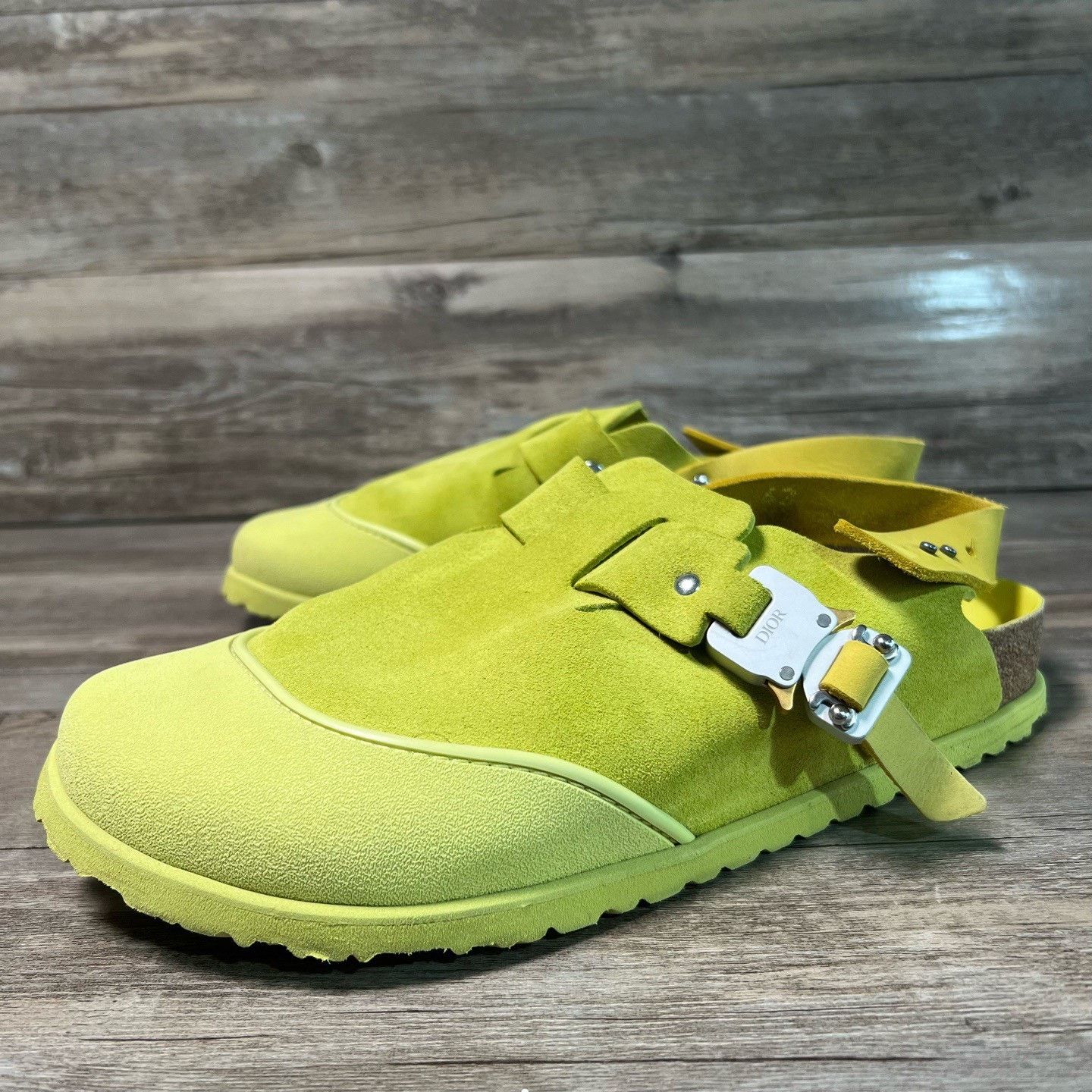 Dior Dior Collab Green Lowtop Sneakers 43 Men Size US 10 / EU 43 - 1 Thumbnail