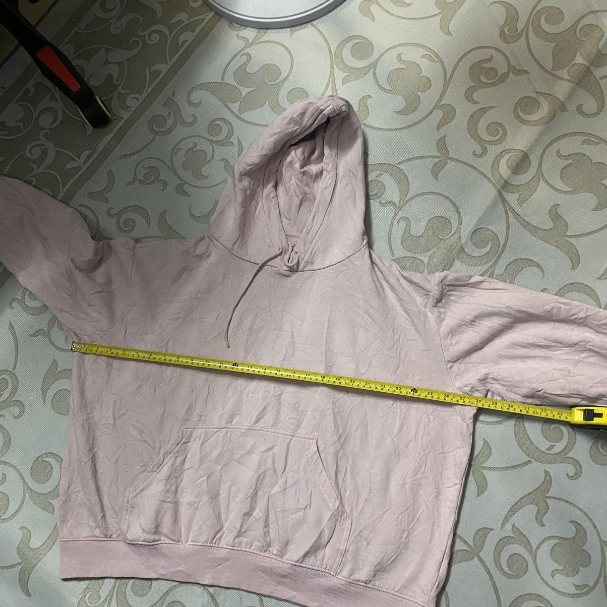 H&M H&M Plain Pink Hoodie Size L / US 10 / IT 46 - 5 Thumbnail