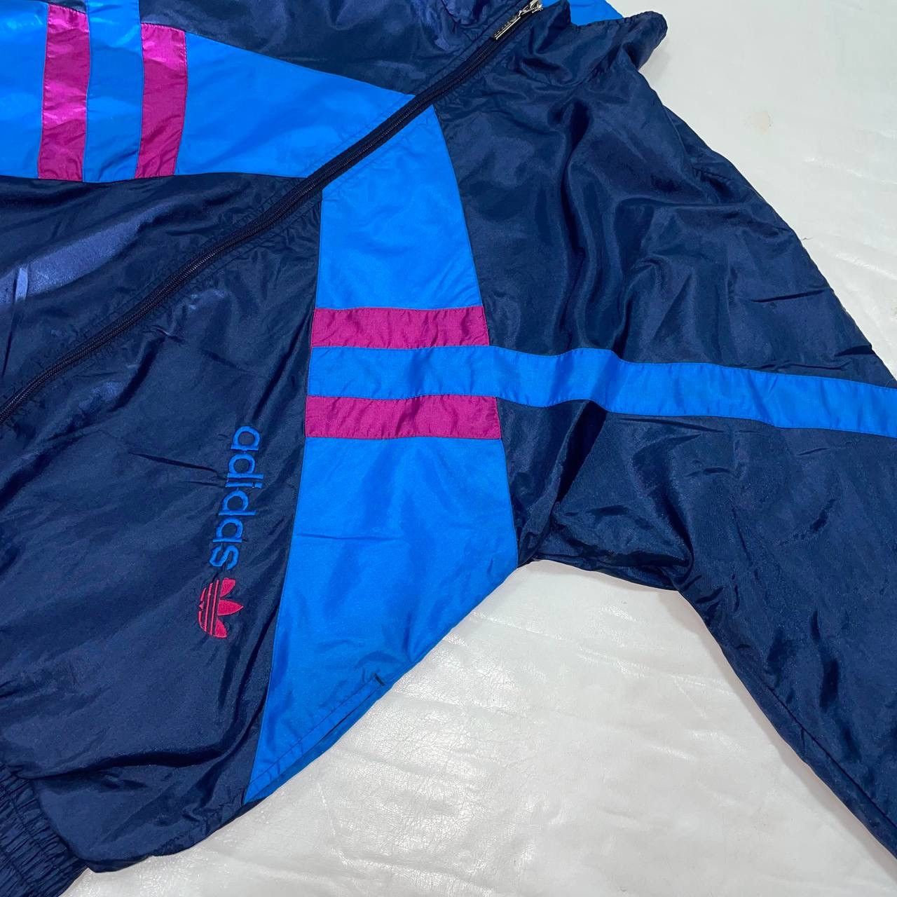 Adidas × Vintage Adidas Vintage 90s Tracksuit Size 44S - 4 Thumbnail